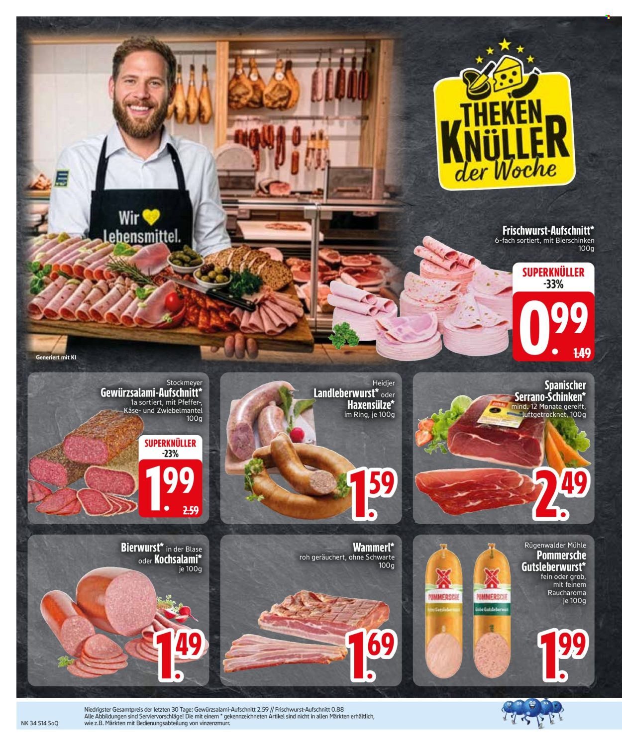 Edeka Prospekte  - 17.8.2026 - 22.8.2026. Seite 16