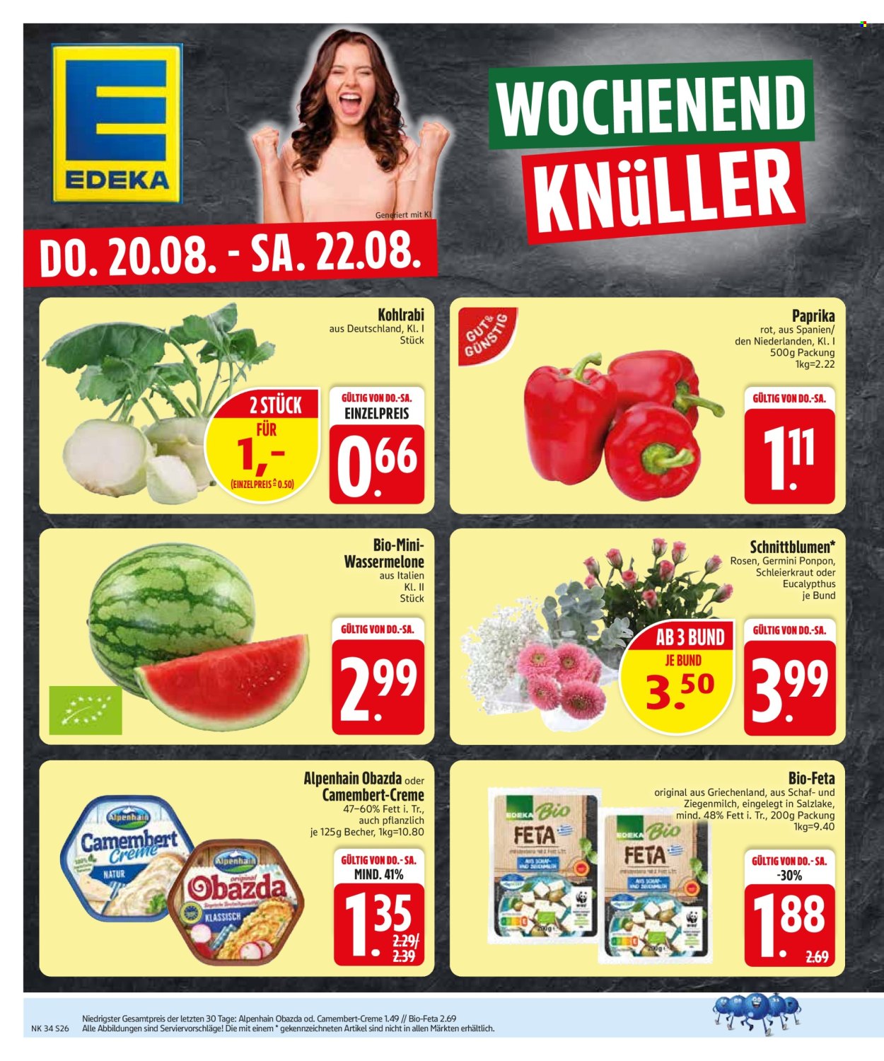 Edeka Prospekte  - 17.8.2026 - 22.8.2026. Seite 30
