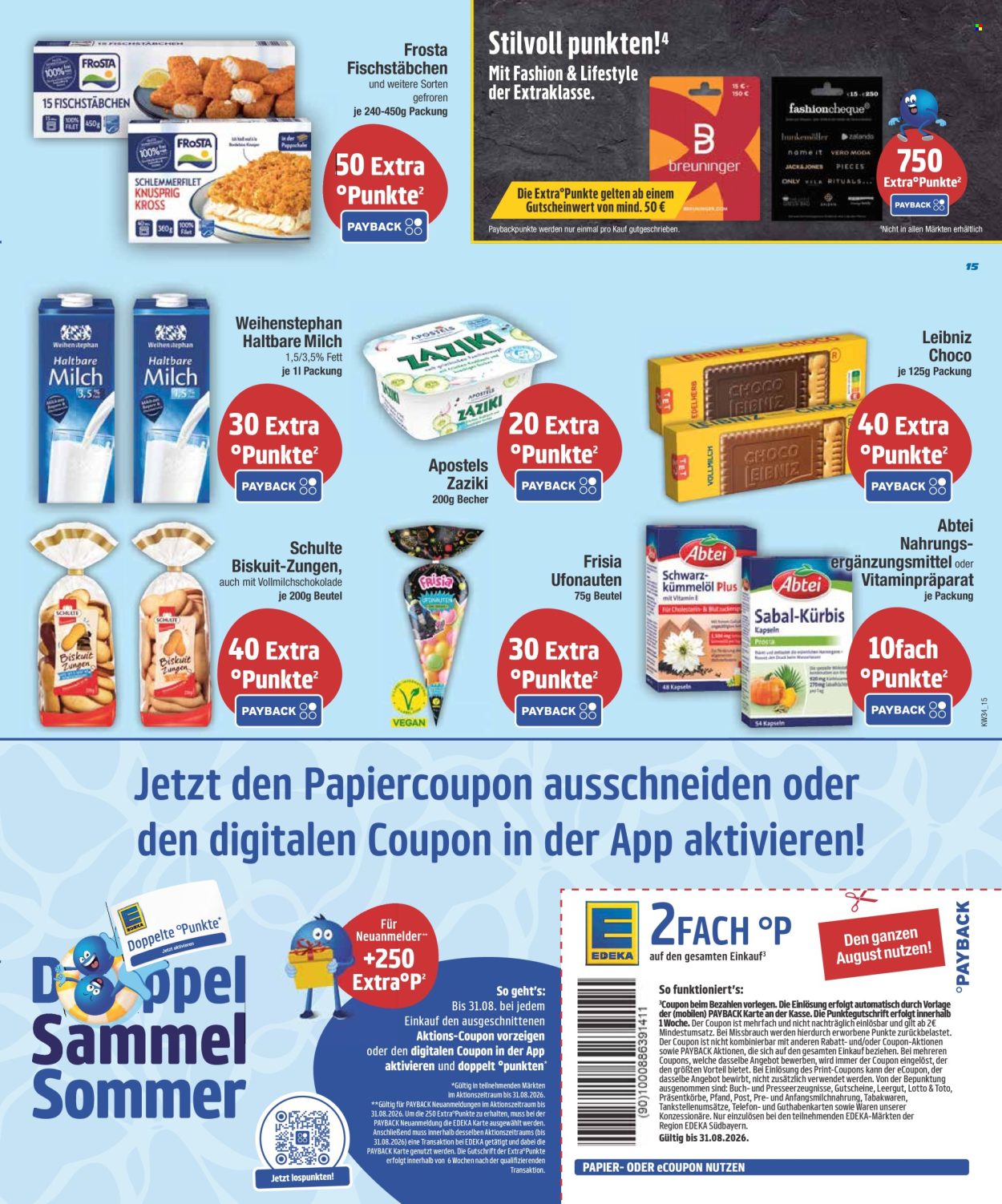 Edeka Prospekte  - 17.8.2026 - 22.8.2026. Seite 15