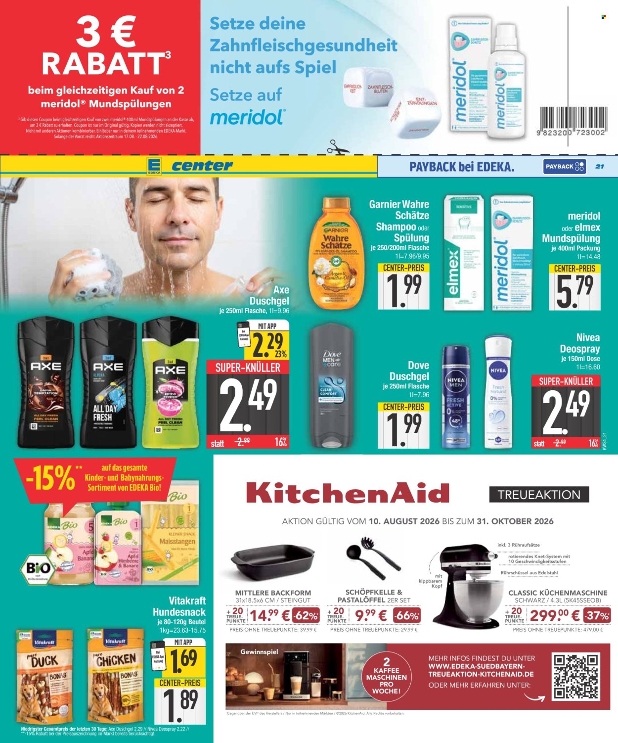 Edeka Prospekte  - 17.8.2026 - 22.8.2026. Seite 21