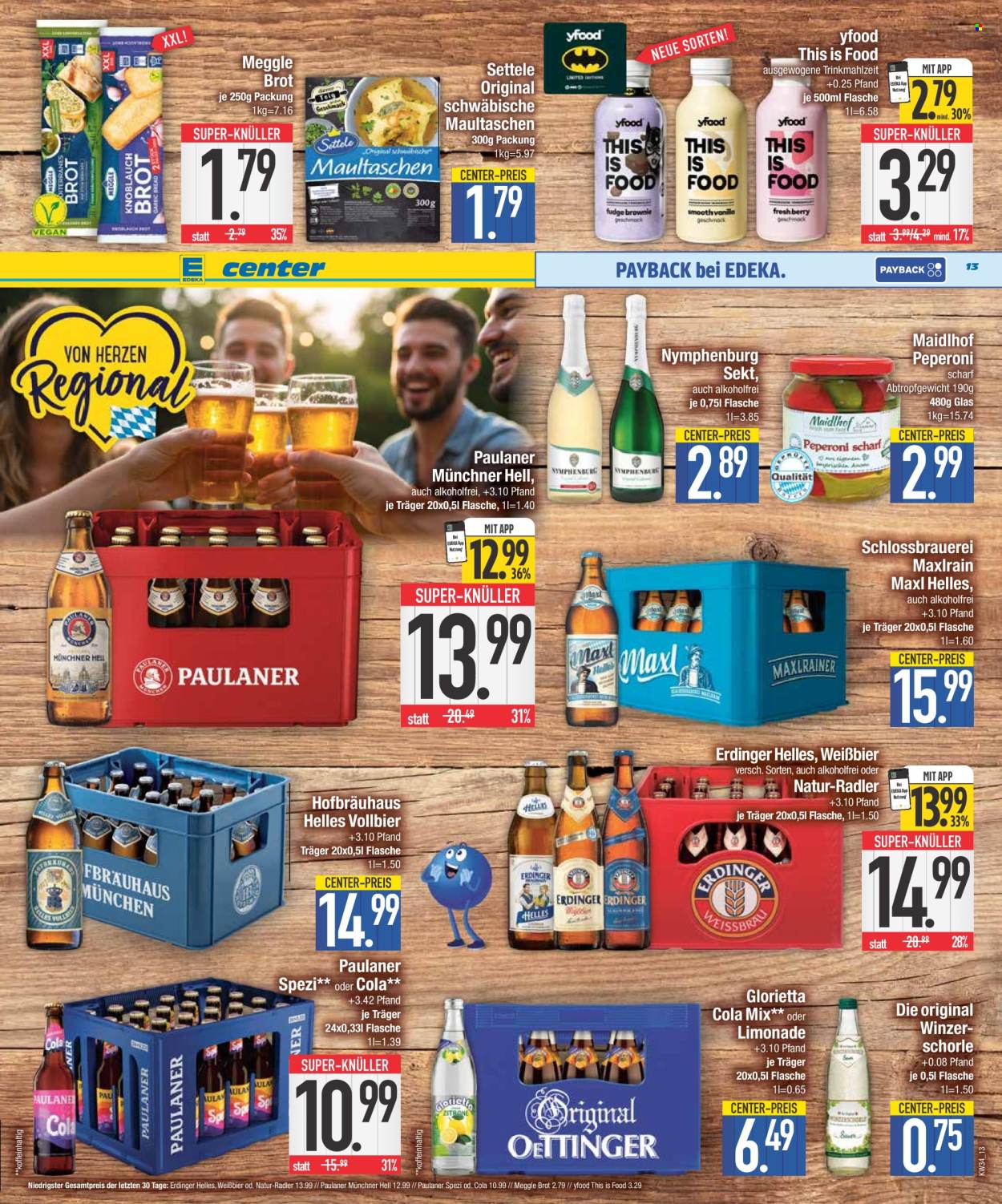 Edeka Prospekte  - 17.8.2026 - 22.8.2026. Seite 13