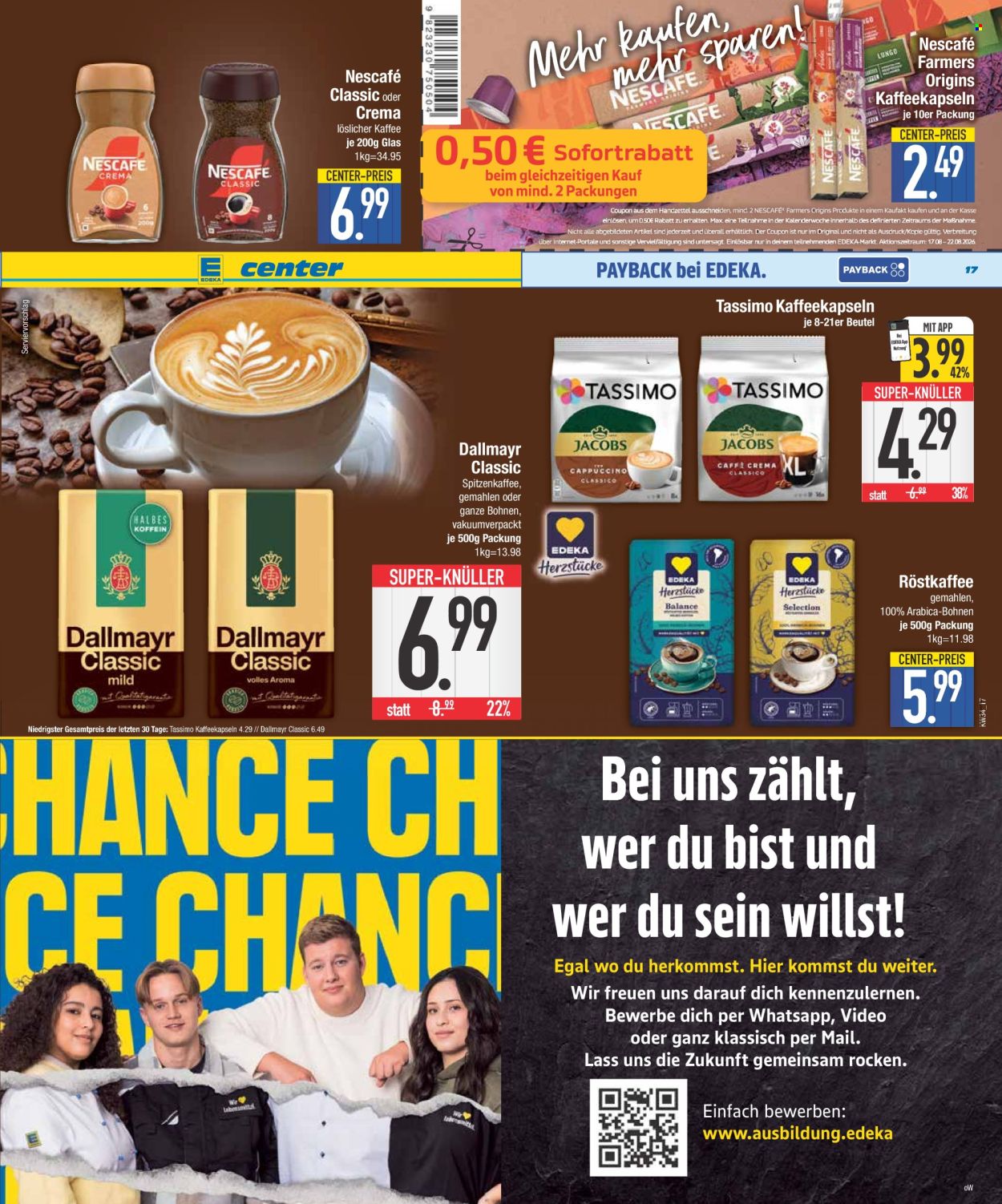 Edeka Prospekte  - 17.8.2026 - 22.8.2026. Seite 17