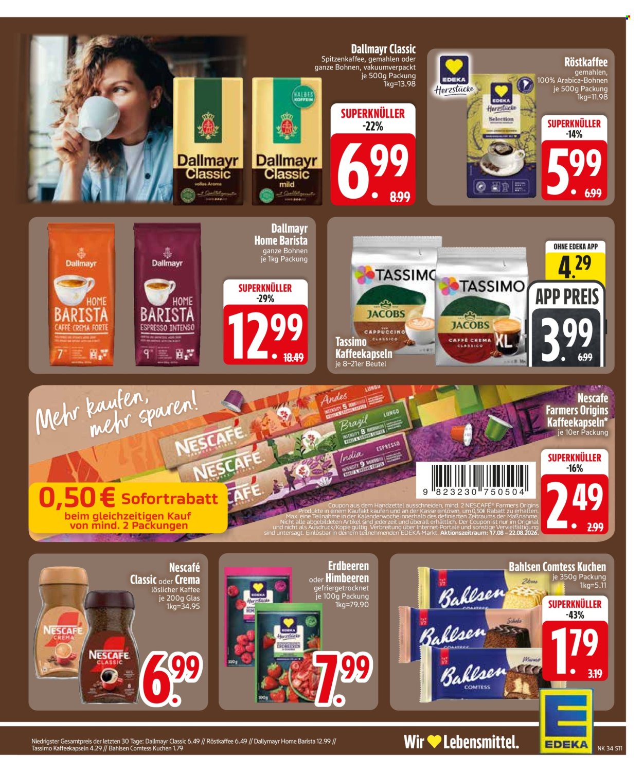 Edeka Prospekte  - 17.8.2026 - 22.8.2026. Seite 13