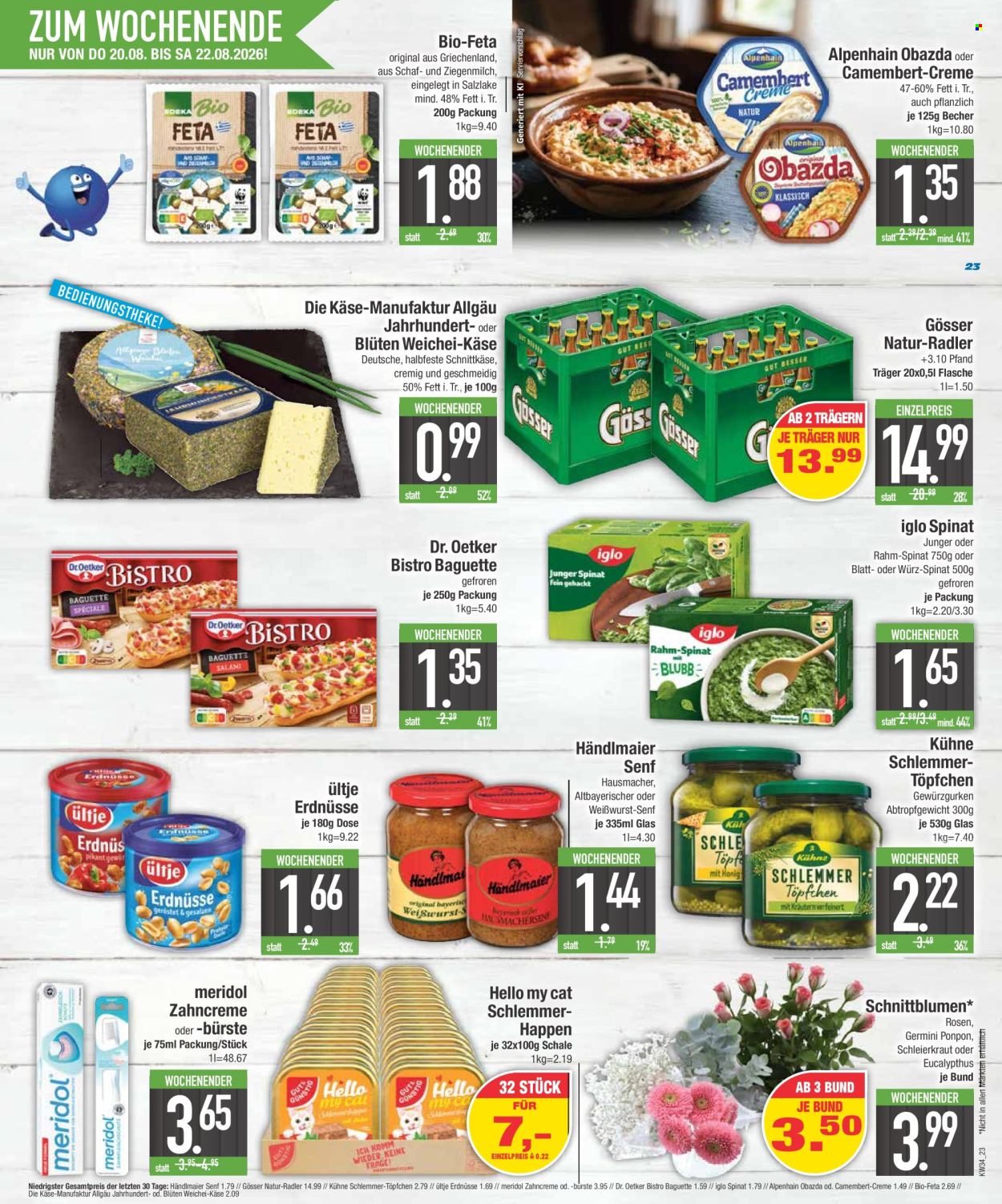 Edeka Prospekte  - 17.8.2026 - 22.8.2026. Seite 25