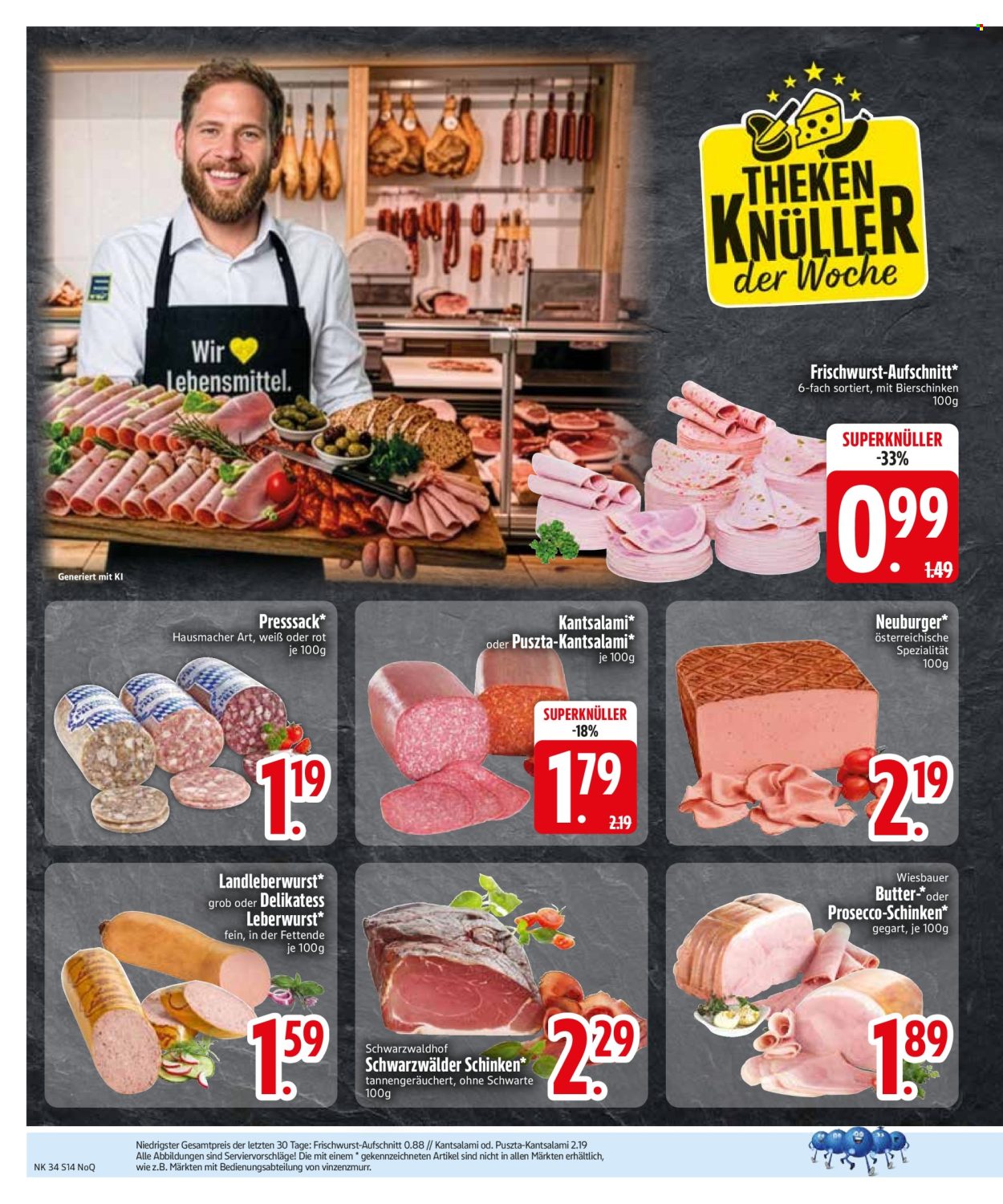 Edeka Prospekte  - 17.8.2026 - 22.8.2026. Seite 16