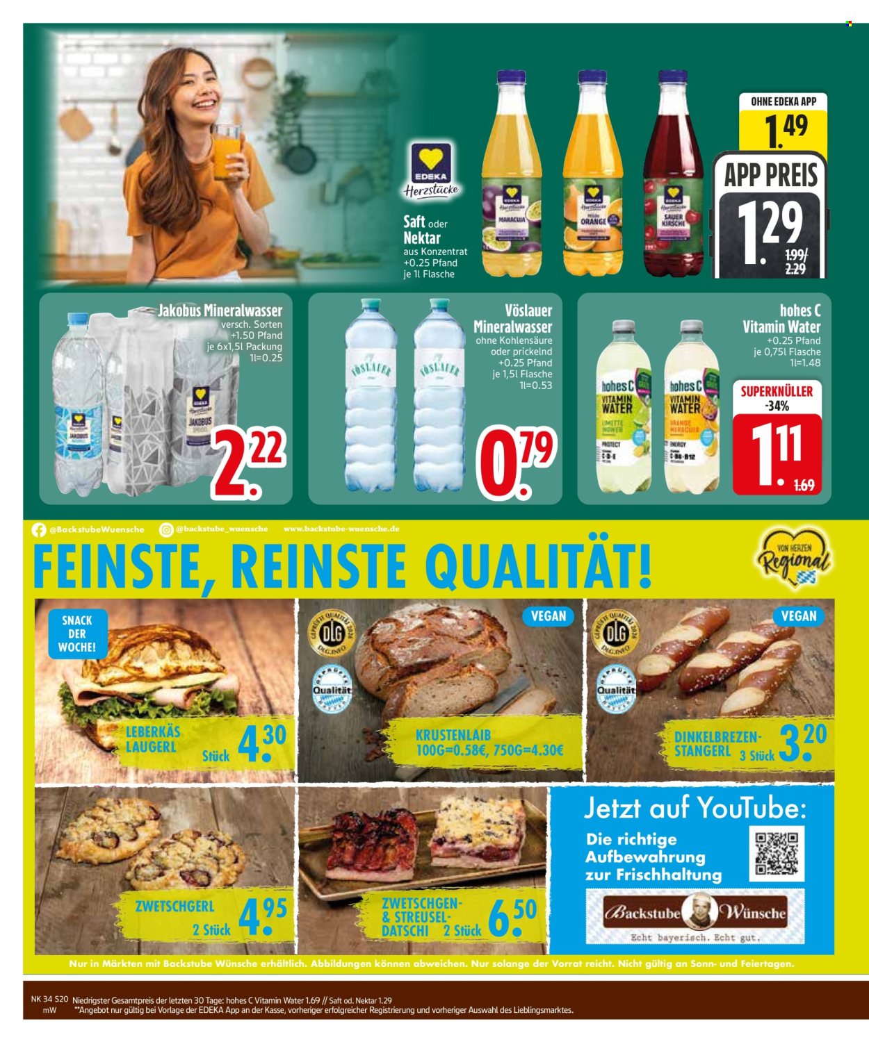 Edeka Prospekte  - 17.8.2026 - 22.8.2026. Seite 22