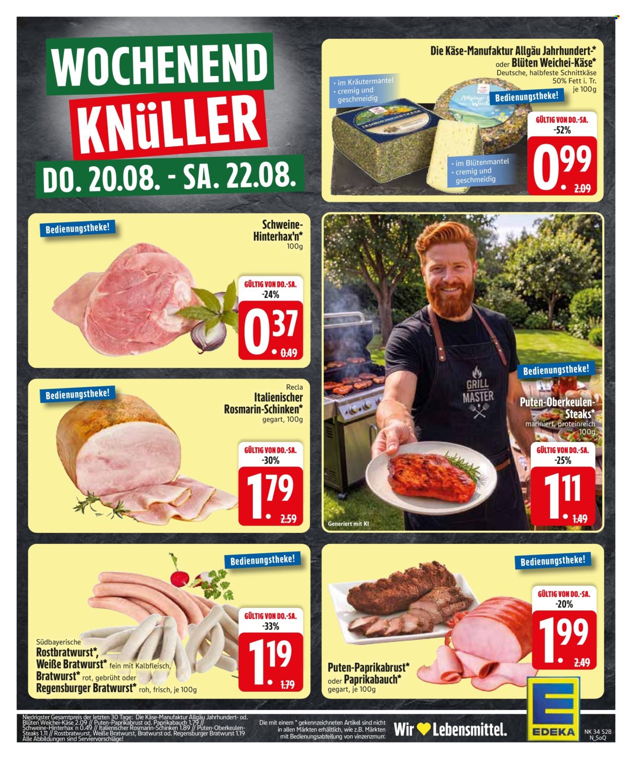 Edeka Prospekte  - 17.8.2026 - 22.8.2026. Seite 32