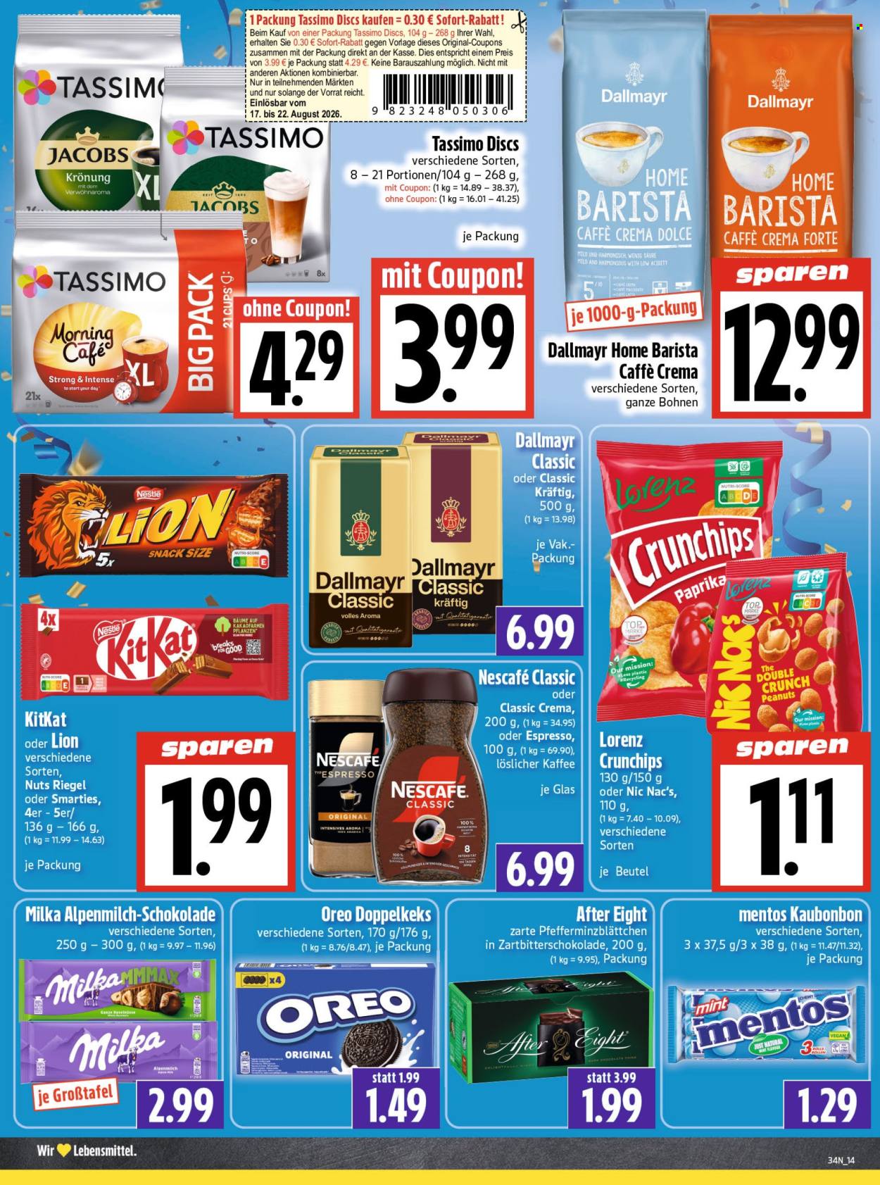 Edeka Prospekte  - 17.8.2026 - 22.8.2026. Seite 16