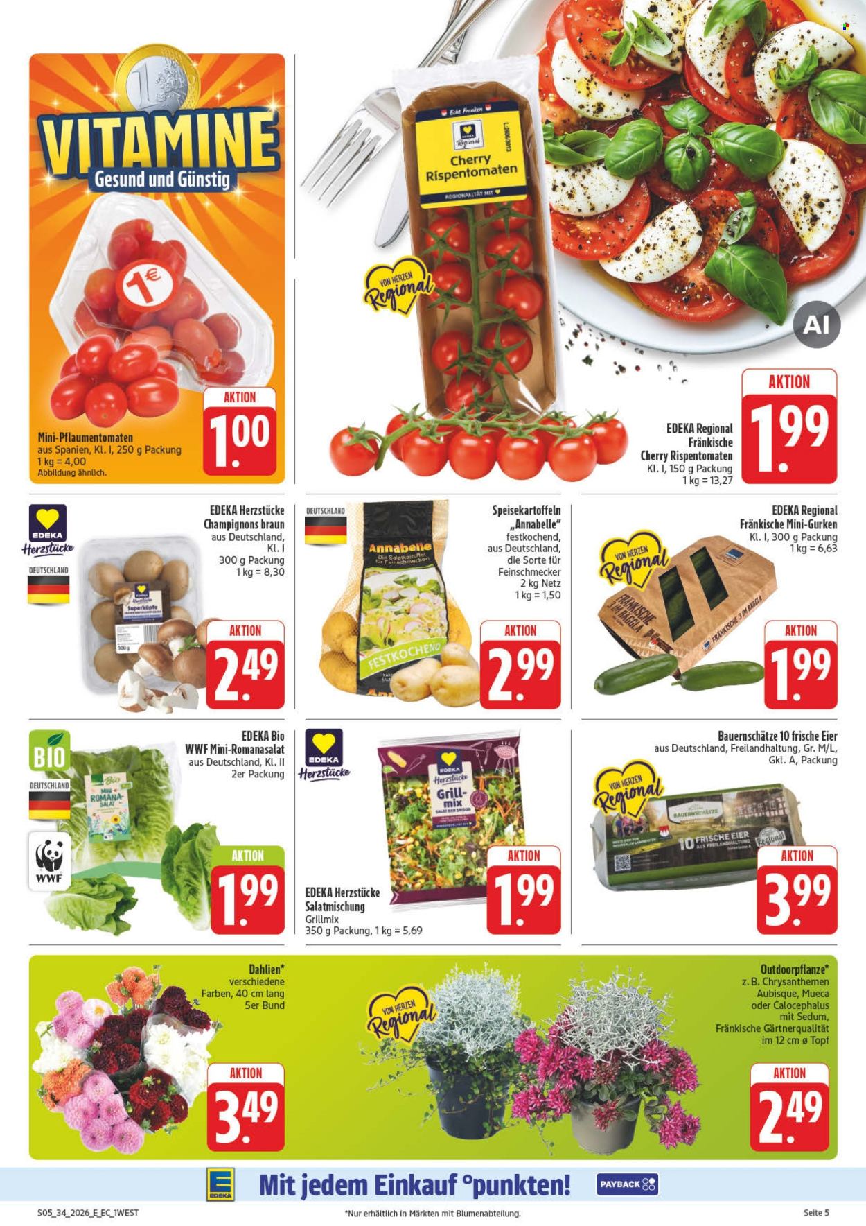 Edeka Prospekte  - 17.8.2026 - 22.8.2026. Seite 9