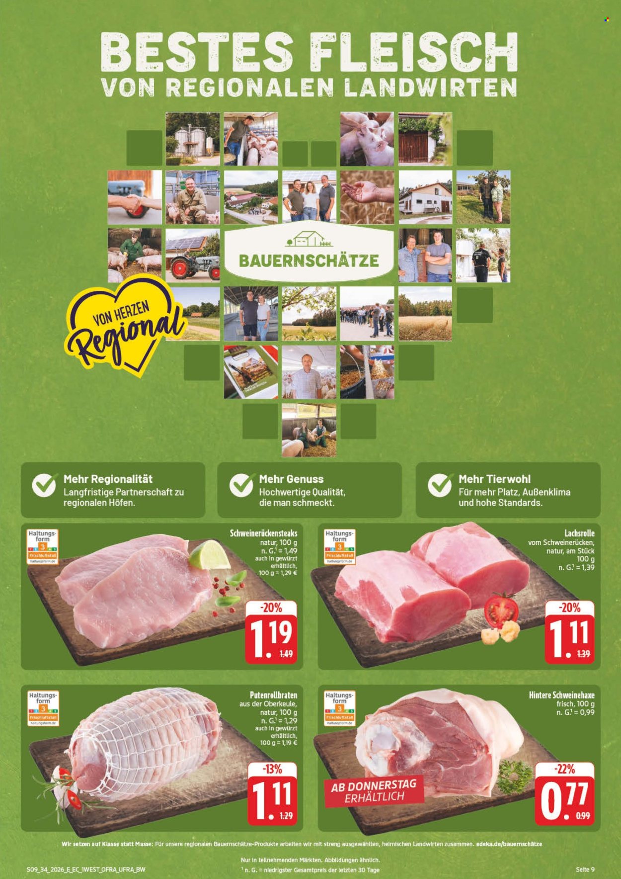 Edeka Prospekte  - 17.8.2026 - 22.8.2026. Seite 13
