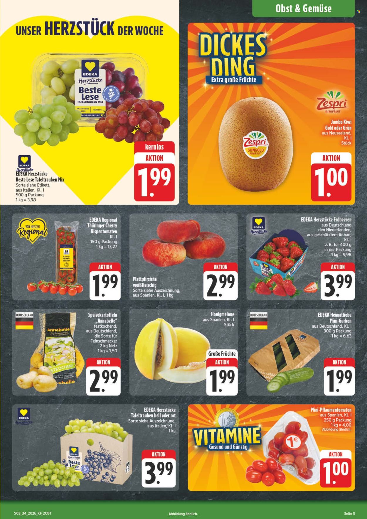 Edeka Prospekte  - 17.8.2026 - 22.8.2026. Seite 3