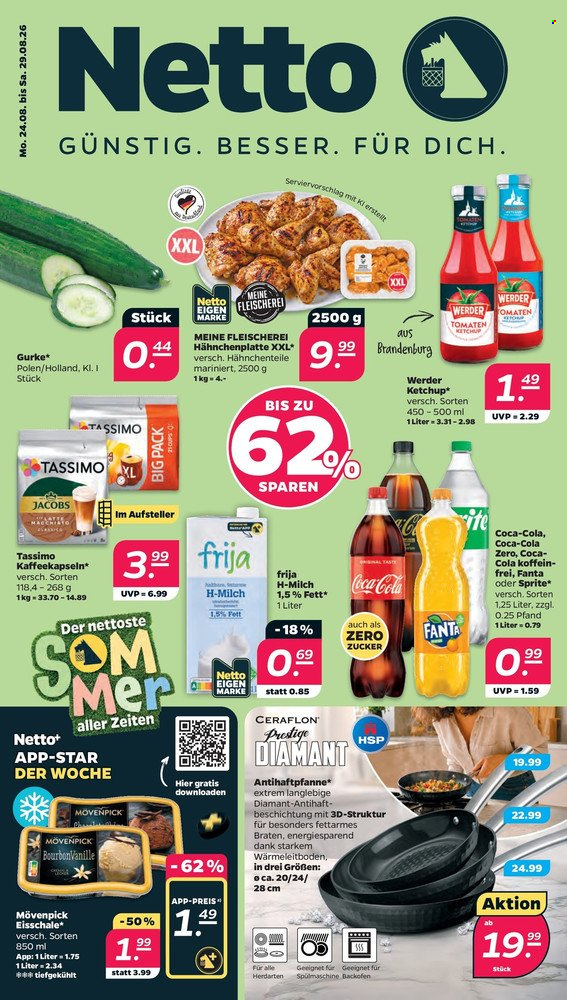 Netto Prospekte  - 24.8.2026 - 30.8.2026. Seite 1