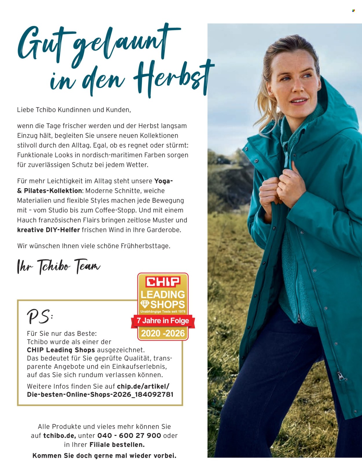 Tchibo Prospekte  - 20.8.2026 - 4.12.2026. Seite 2