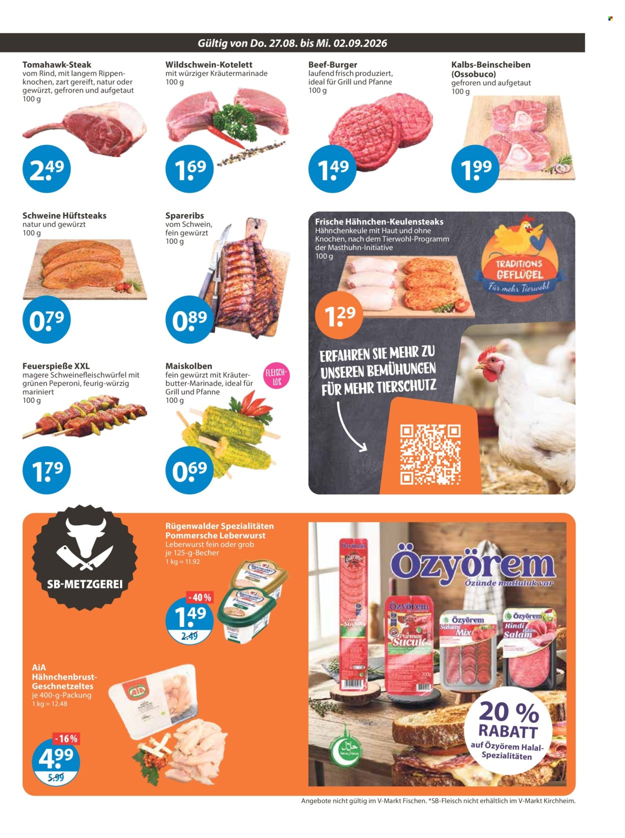 V-Markt Prospekte  - 27.8.2026 - 2.9.2026. Seite 3