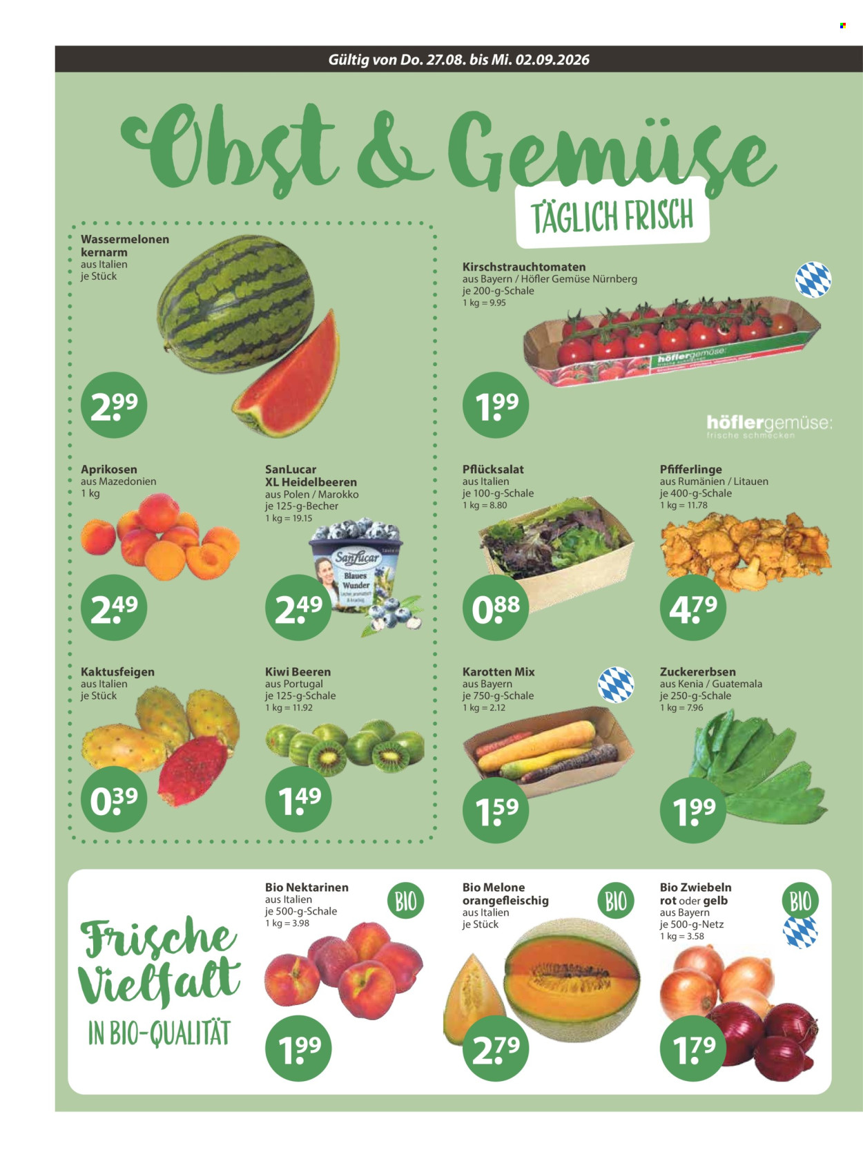 V-Markt Prospekte  - 27.8.2026 - 2.9.2026. Seite 4