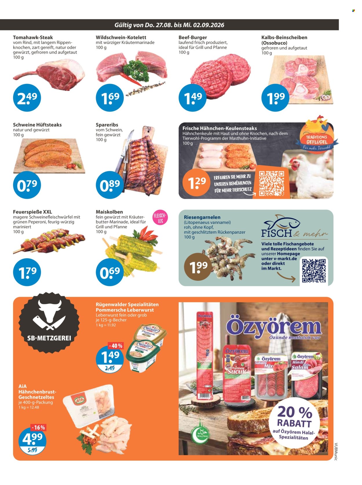 V-Markt Prospekte  - 27.8.2026 - 2.9.2026. Seite 3