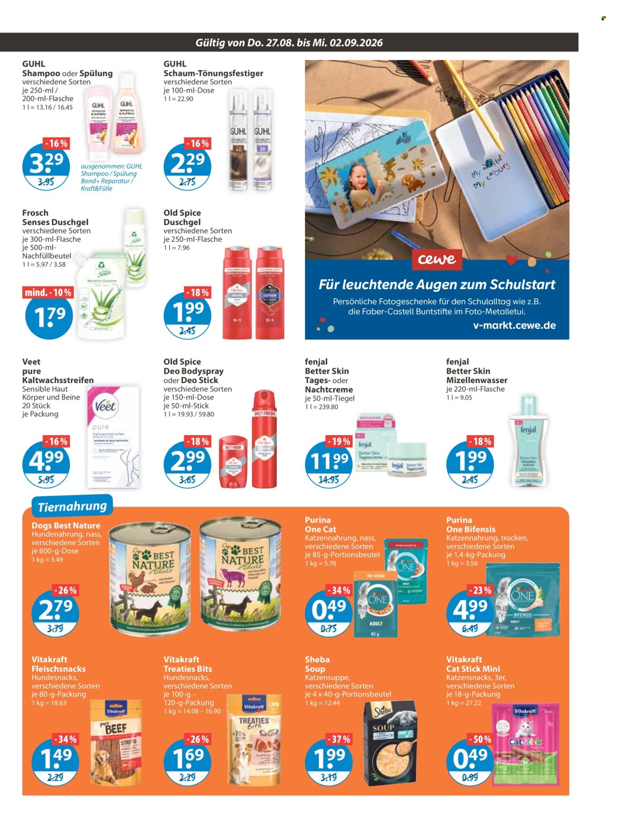 V-Markt Prospekte  - 27.8.2026 - 2.9.2026. Seite 11