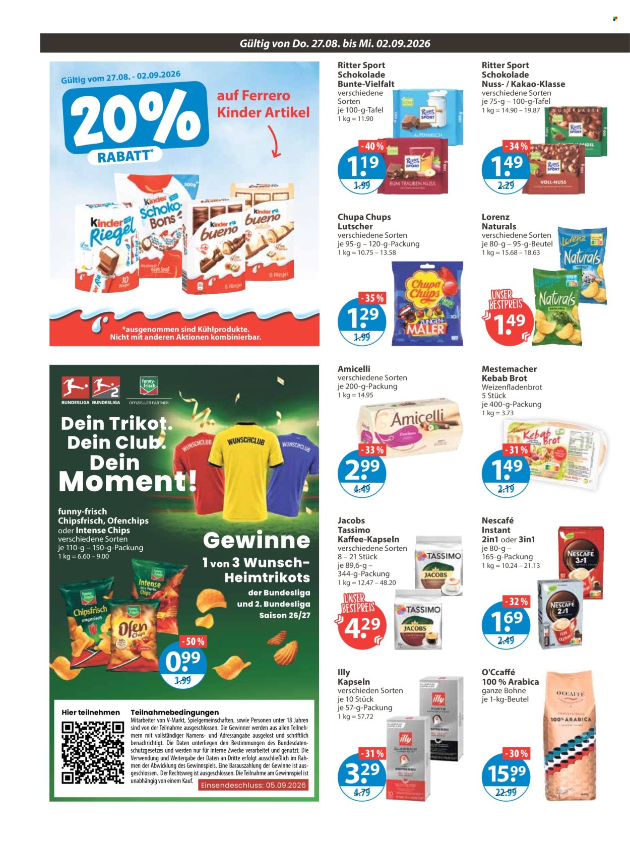 V-Markt Prospekte  - 27.8.2026 - 2.9.2026. Seite 8