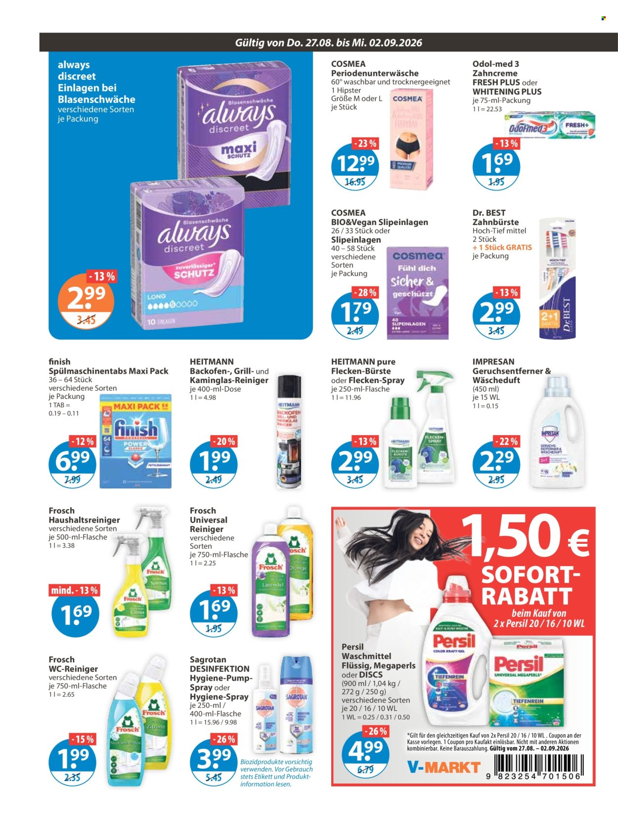 V-Markt Prospekte  - 27.8.2026 - 2.9.2026. Seite 10