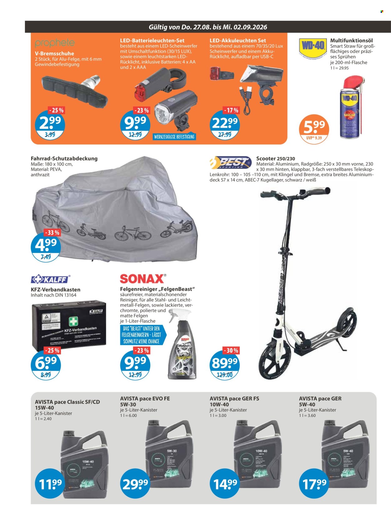 V-Markt Prospekte  - 27.8.2026 - 2.9.2026. Seite 16