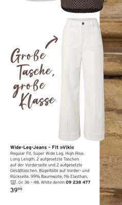 Wide-Leg-Jeans – Fit »Viki«