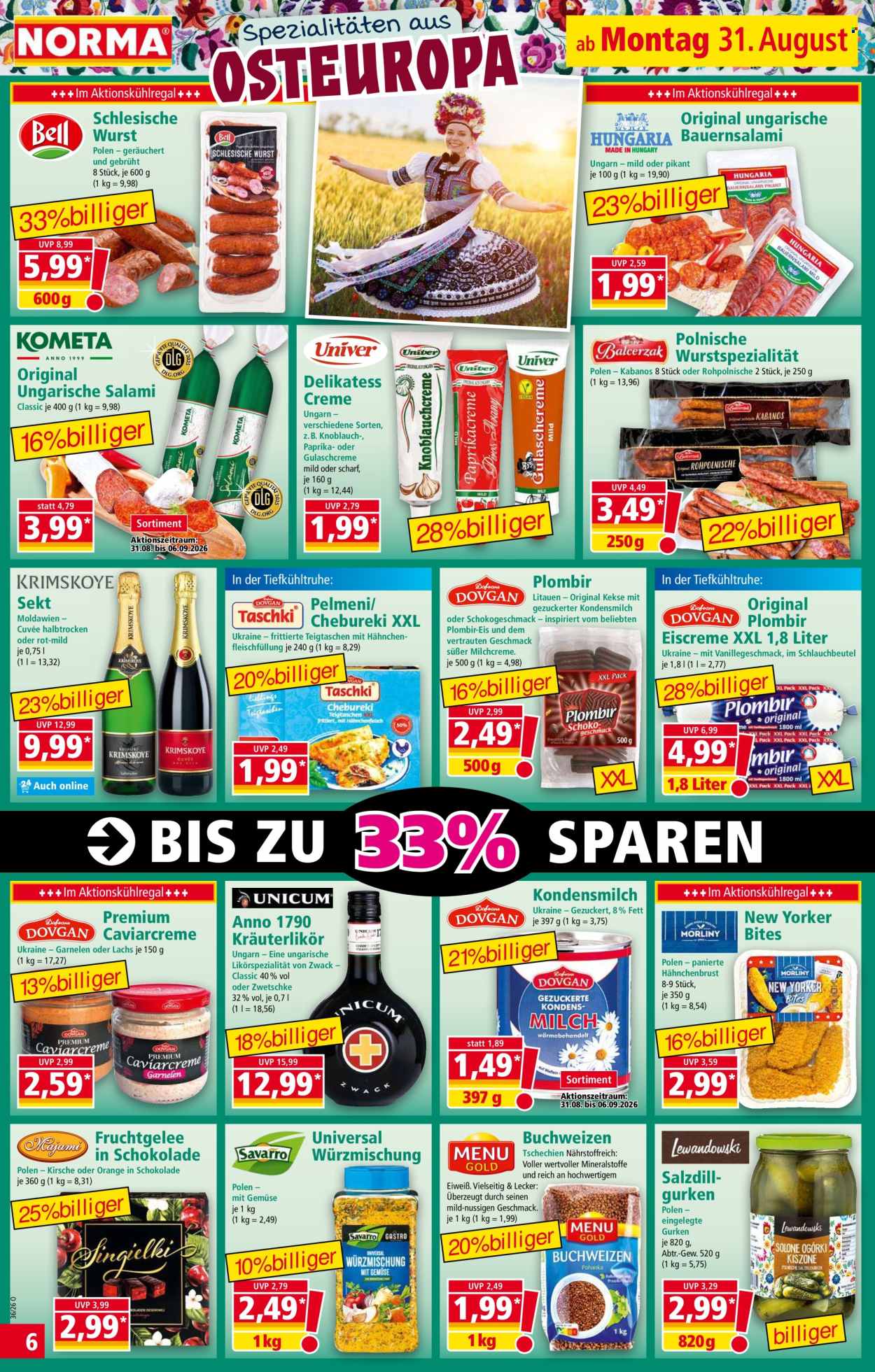 Norma Prospekte  - 31.8.2026 - 6.9.2026. Seite 6