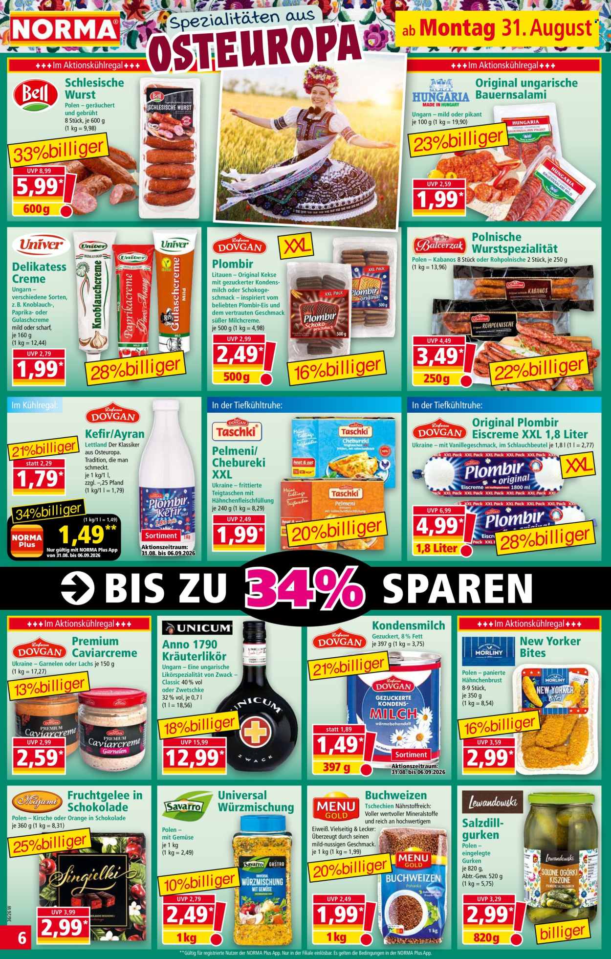 Norma Prospekte  - 31.8.2026 - 6.9.2026. Seite 6