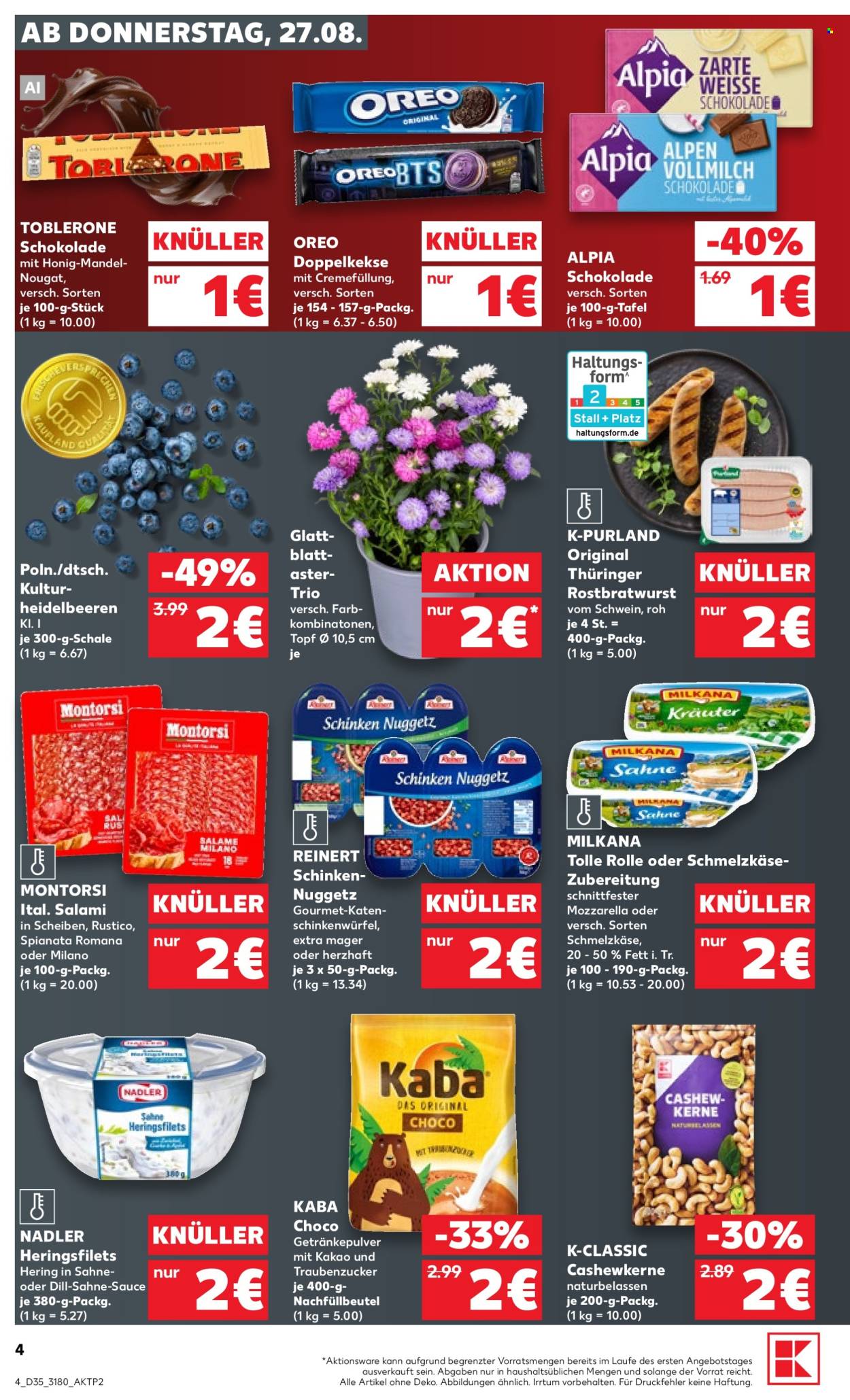 Kaufland Prospekte  - 27.8.2026 - 2.9.2026. Seite 4