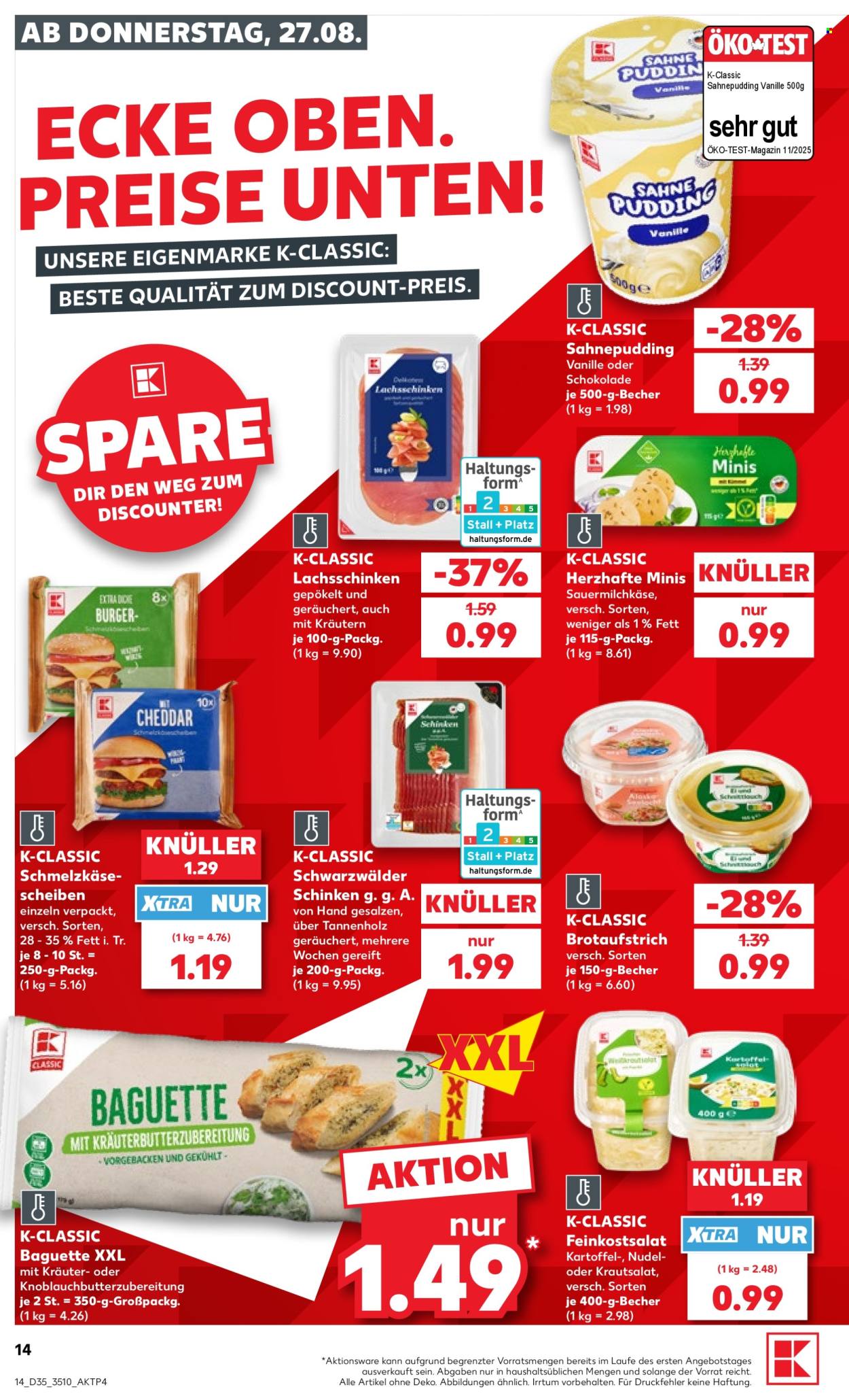 Kaufland Prospekte  - 27.8.2026 - 2.9.2026. Seite 14