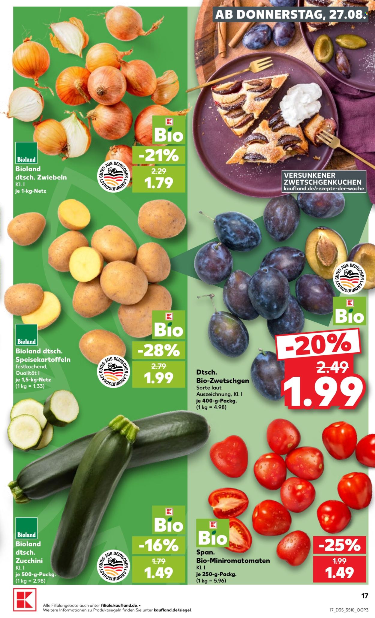 Kaufland Prospekte  - 27.8.2026 - 2.9.2026. Seite 17