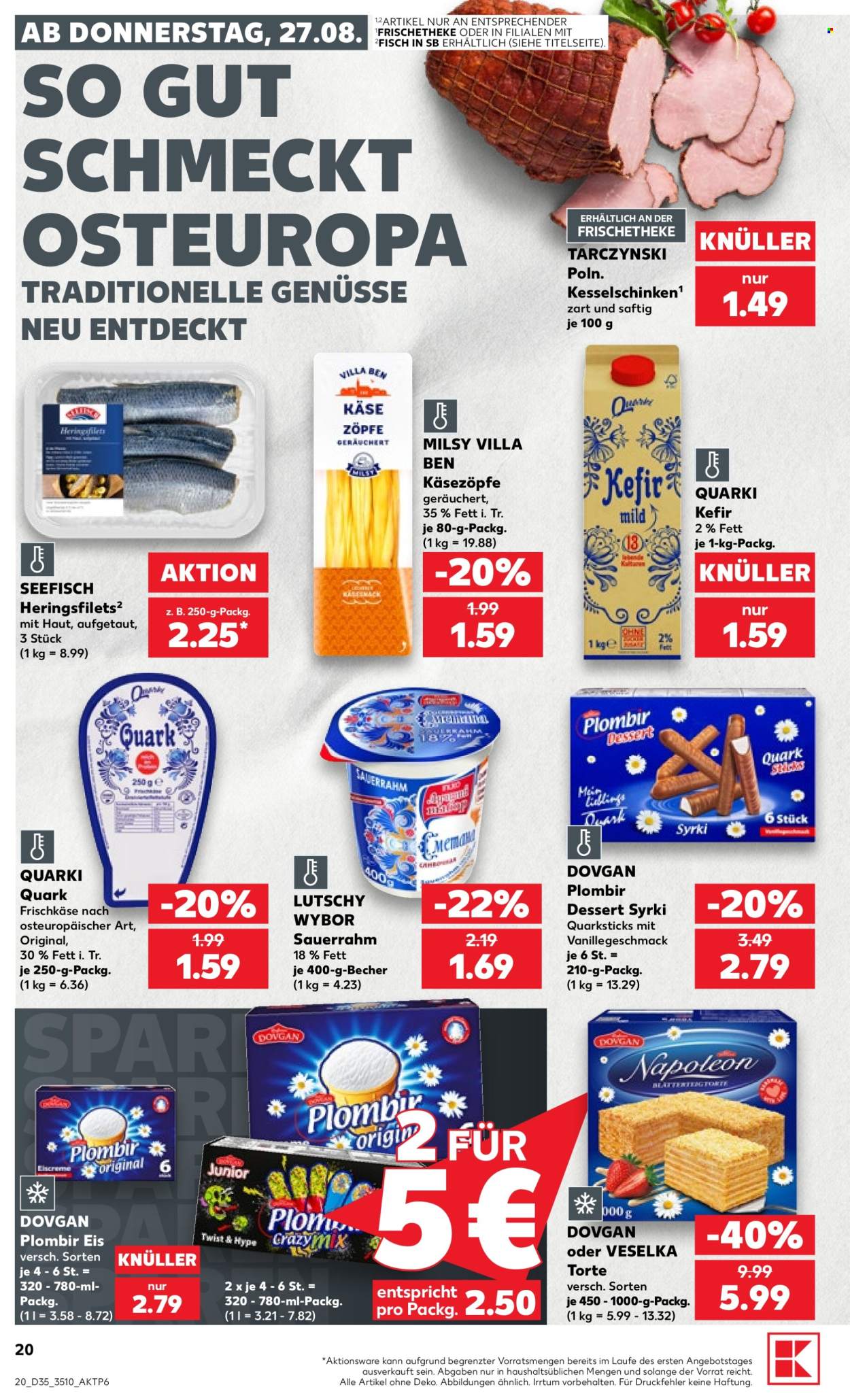 Kaufland Prospekte  - 27.8.2026 - 2.9.2026. Seite 20