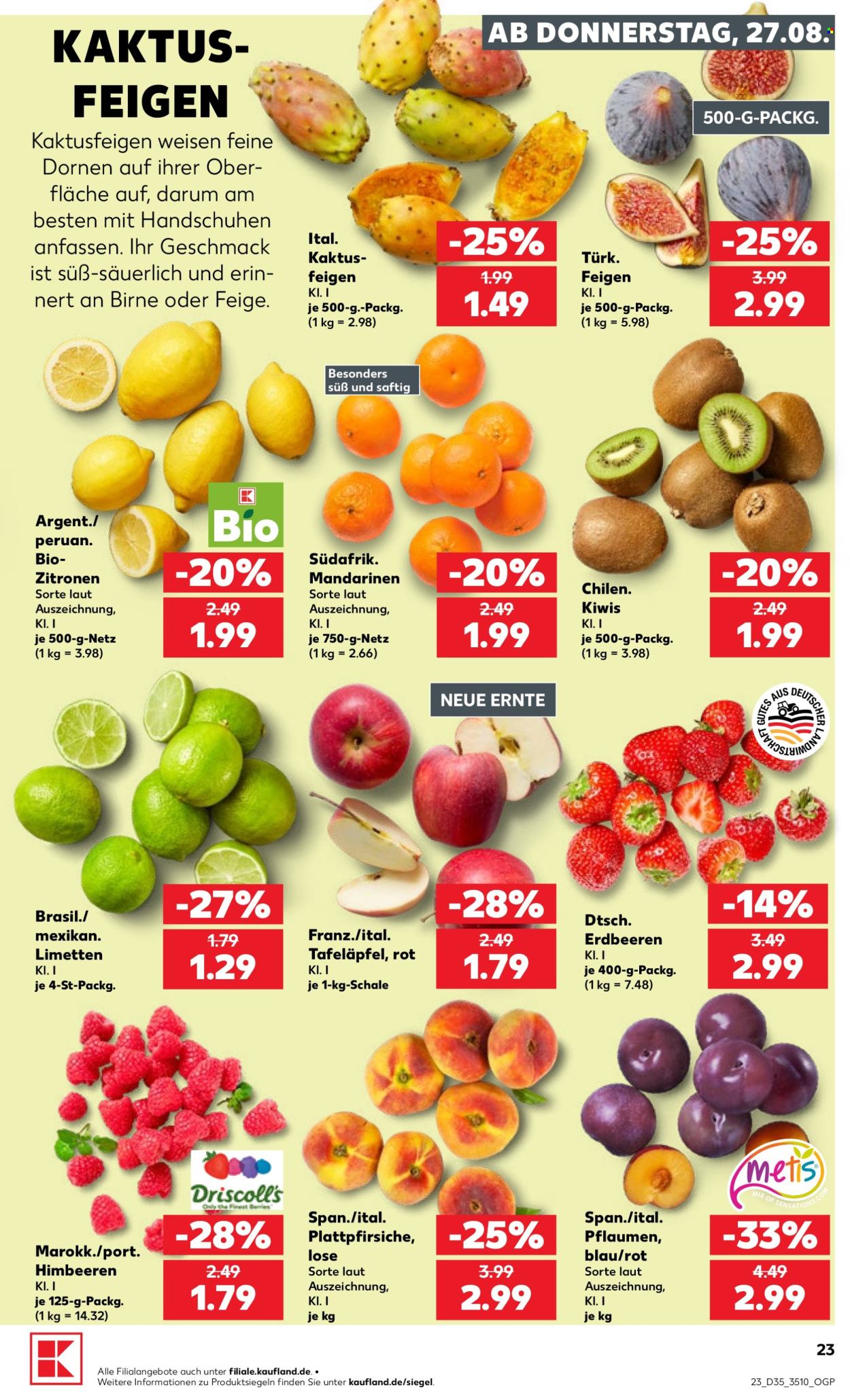Kaufland Prospekte  - 27.8.2026 - 2.9.2026. Seite 23