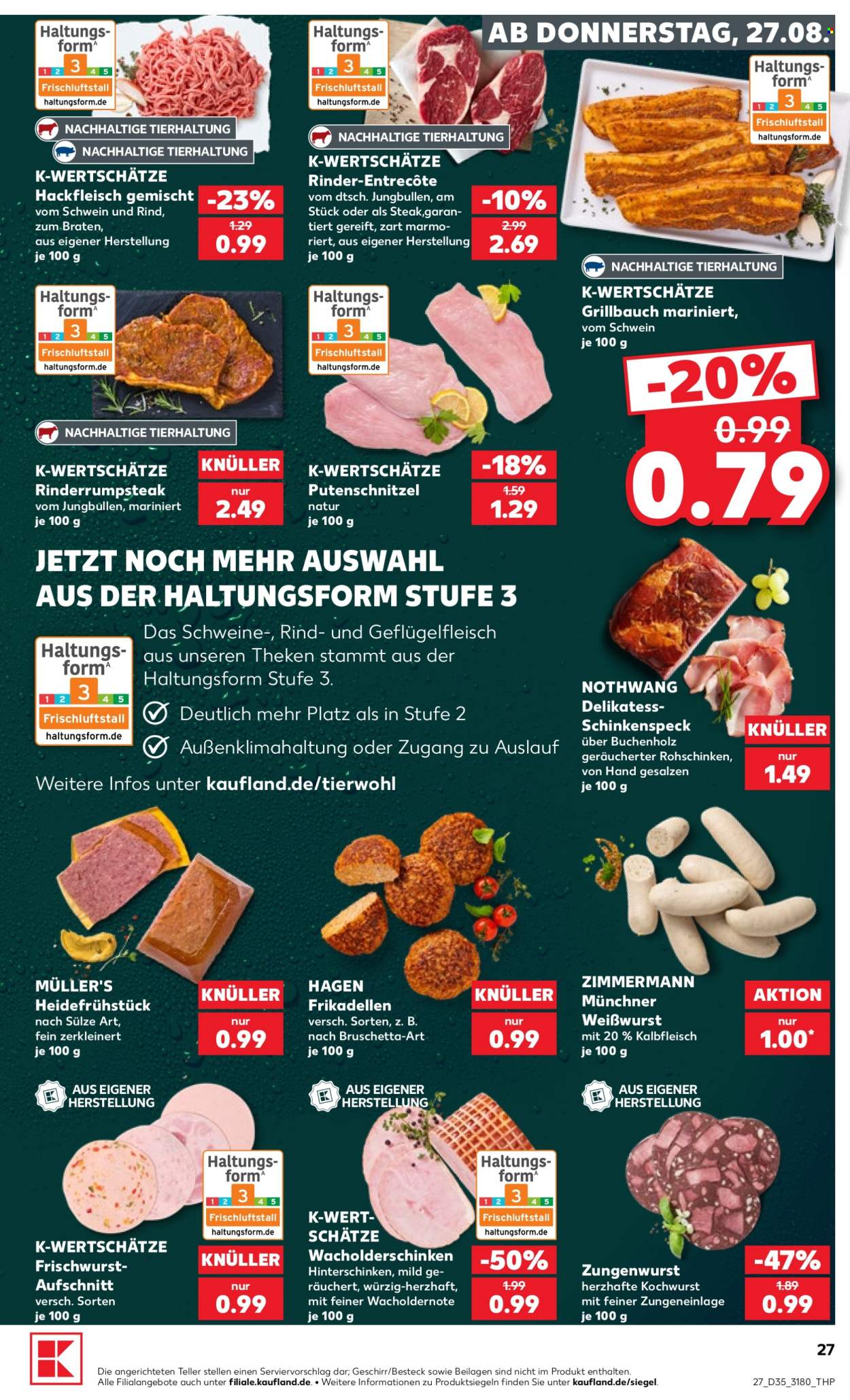 Kaufland Prospekte  - 27.8.2026 - 2.9.2026. Seite 27