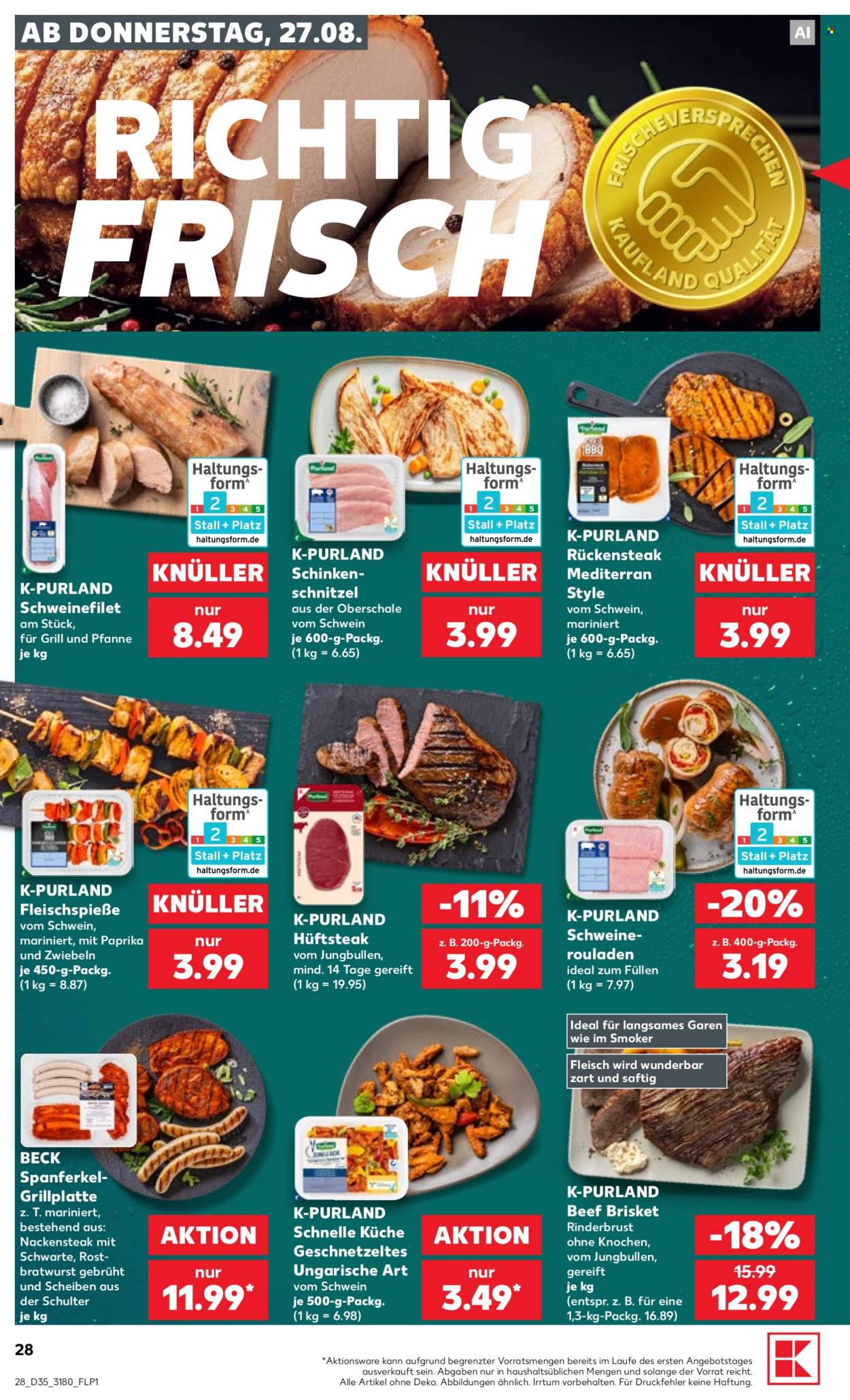 Kaufland Prospekte  - 27.8.2026 - 2.9.2026. Seite 28