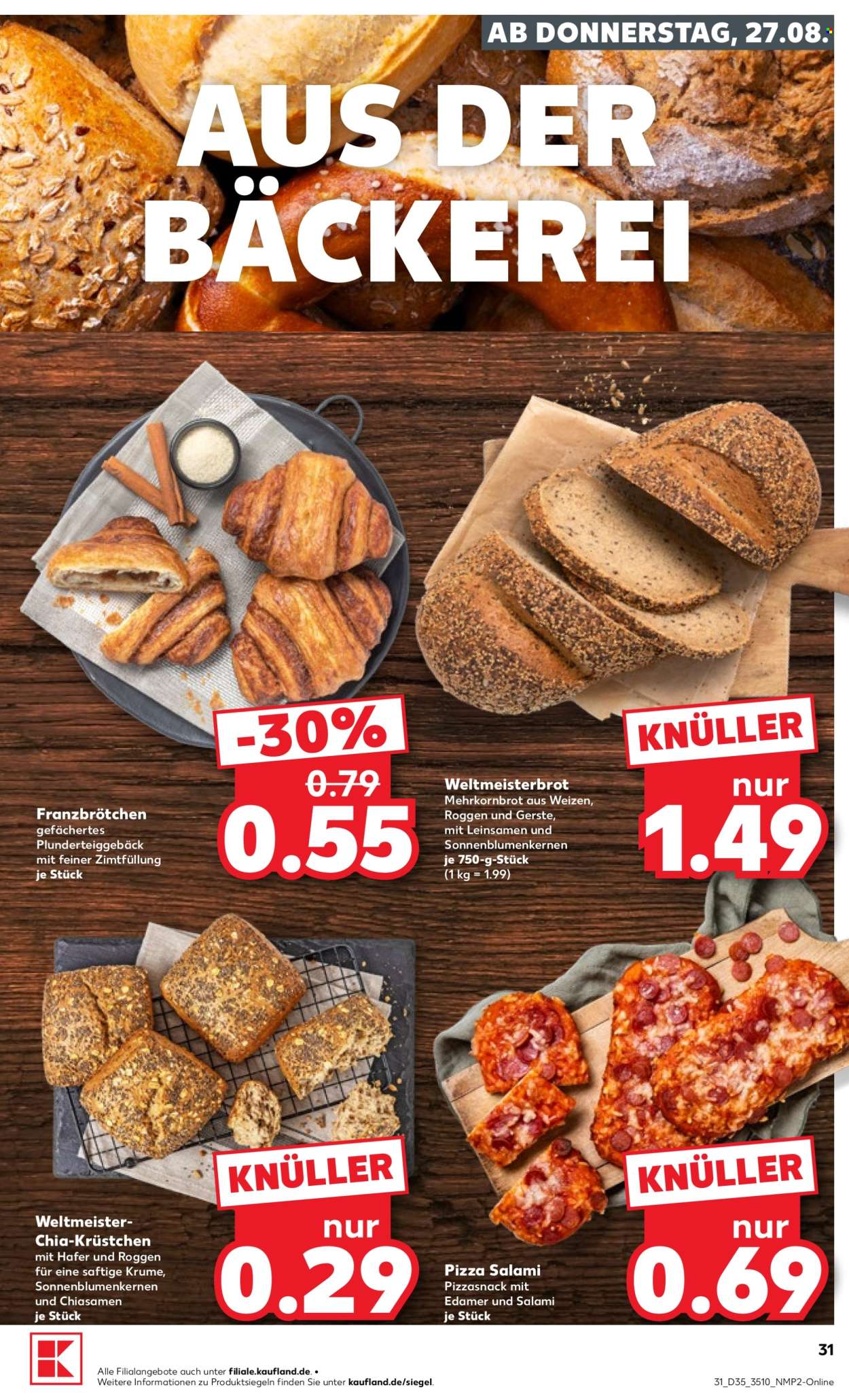 Kaufland Prospekte  - 27.8.2026 - 2.9.2026. Seite 31