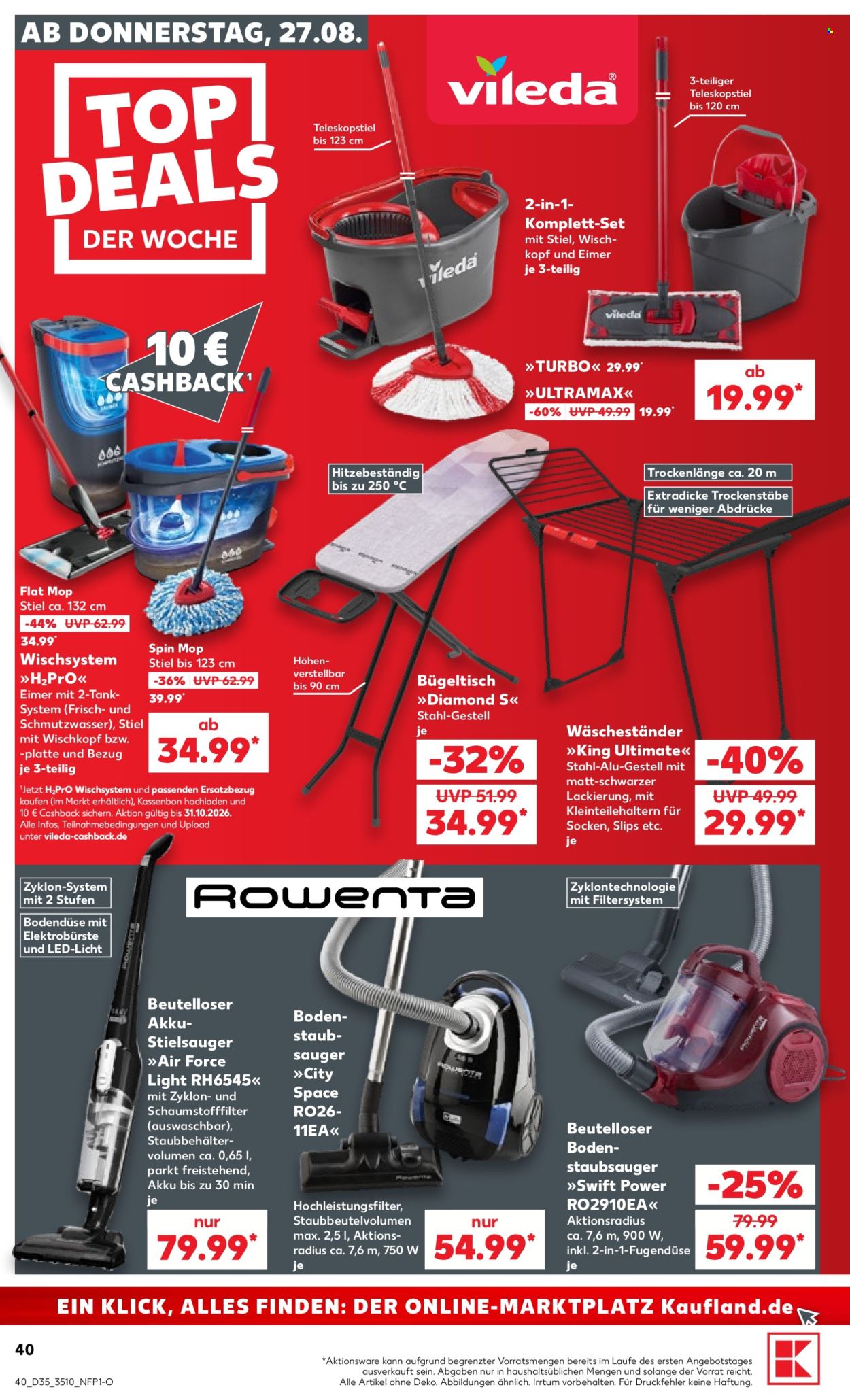 Kaufland Prospekte  - 27.8.2026 - 2.9.2026. Seite 40