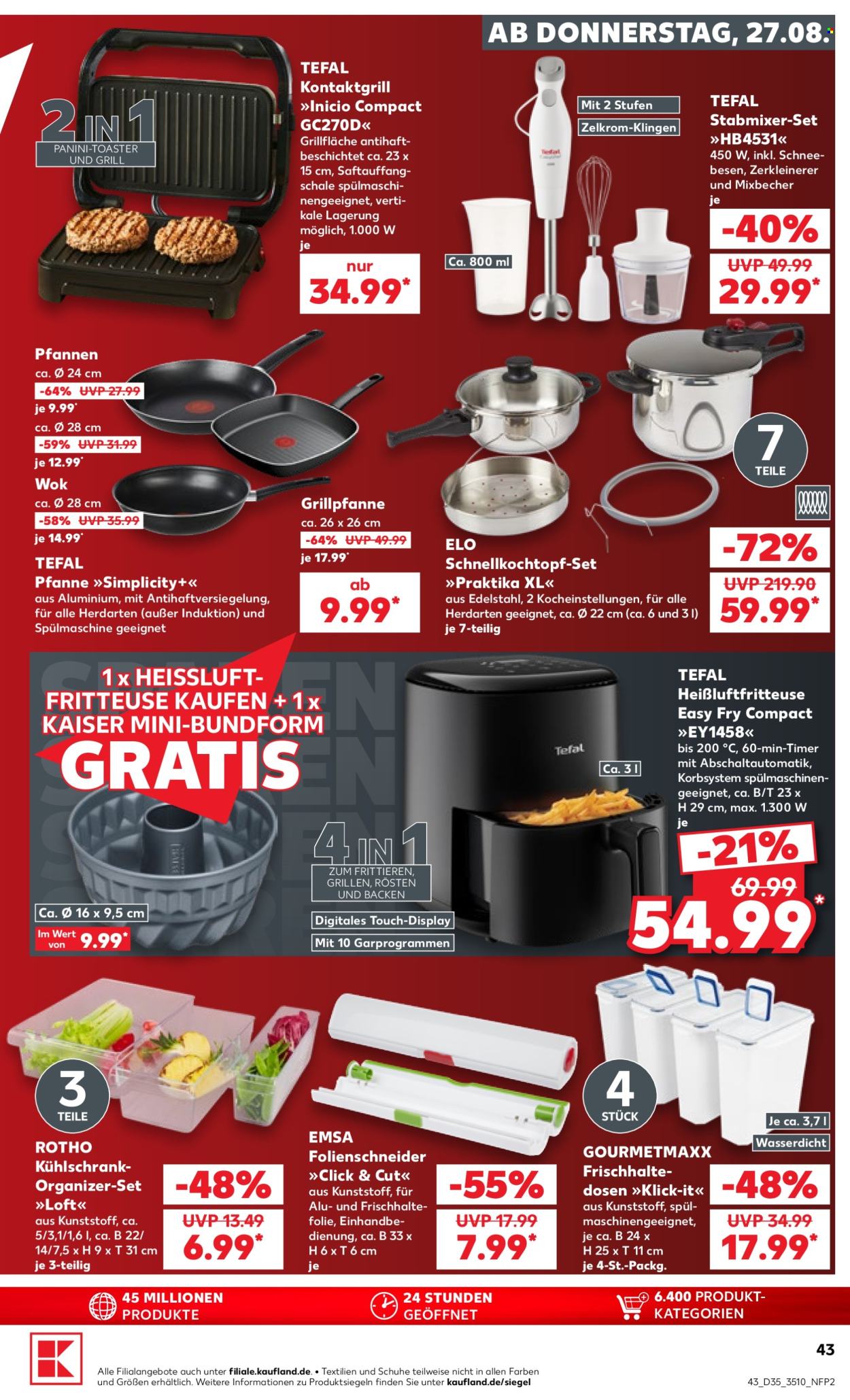 Kaufland Prospekte  - 27.8.2026 - 2.9.2026. Seite 43