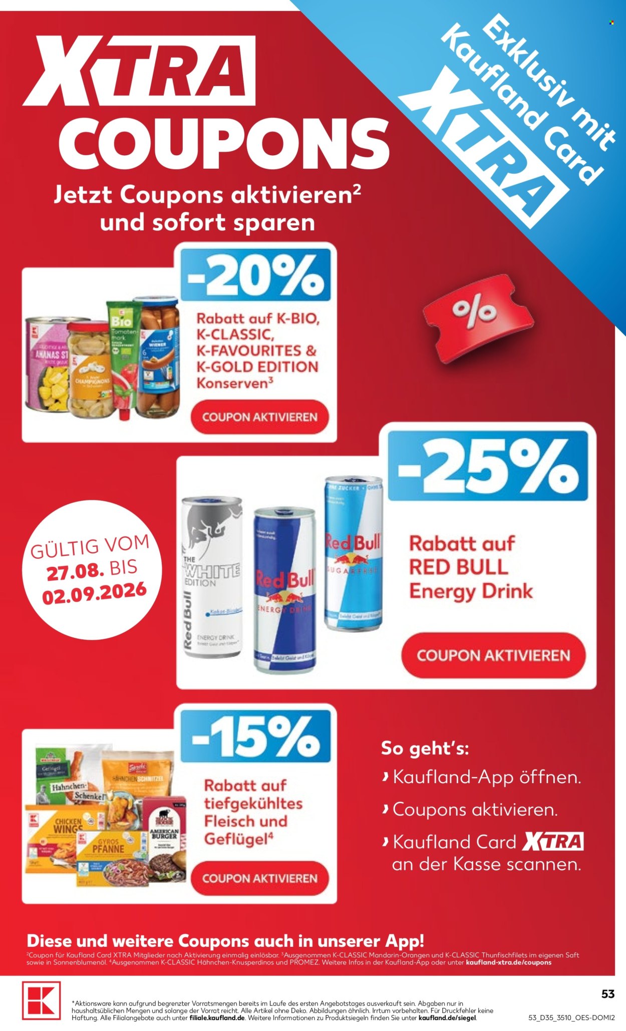 Kaufland Prospekte  - 27.8.2026 - 2.9.2026. Seite 53