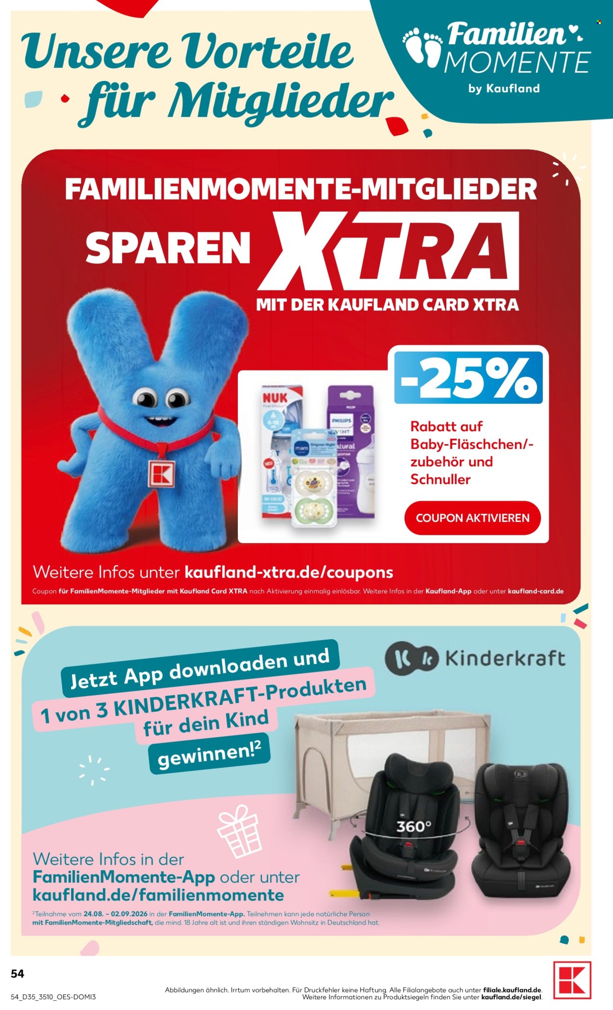 Kaufland Prospekte  - 27.8.2026 - 2.9.2026. Seite 54