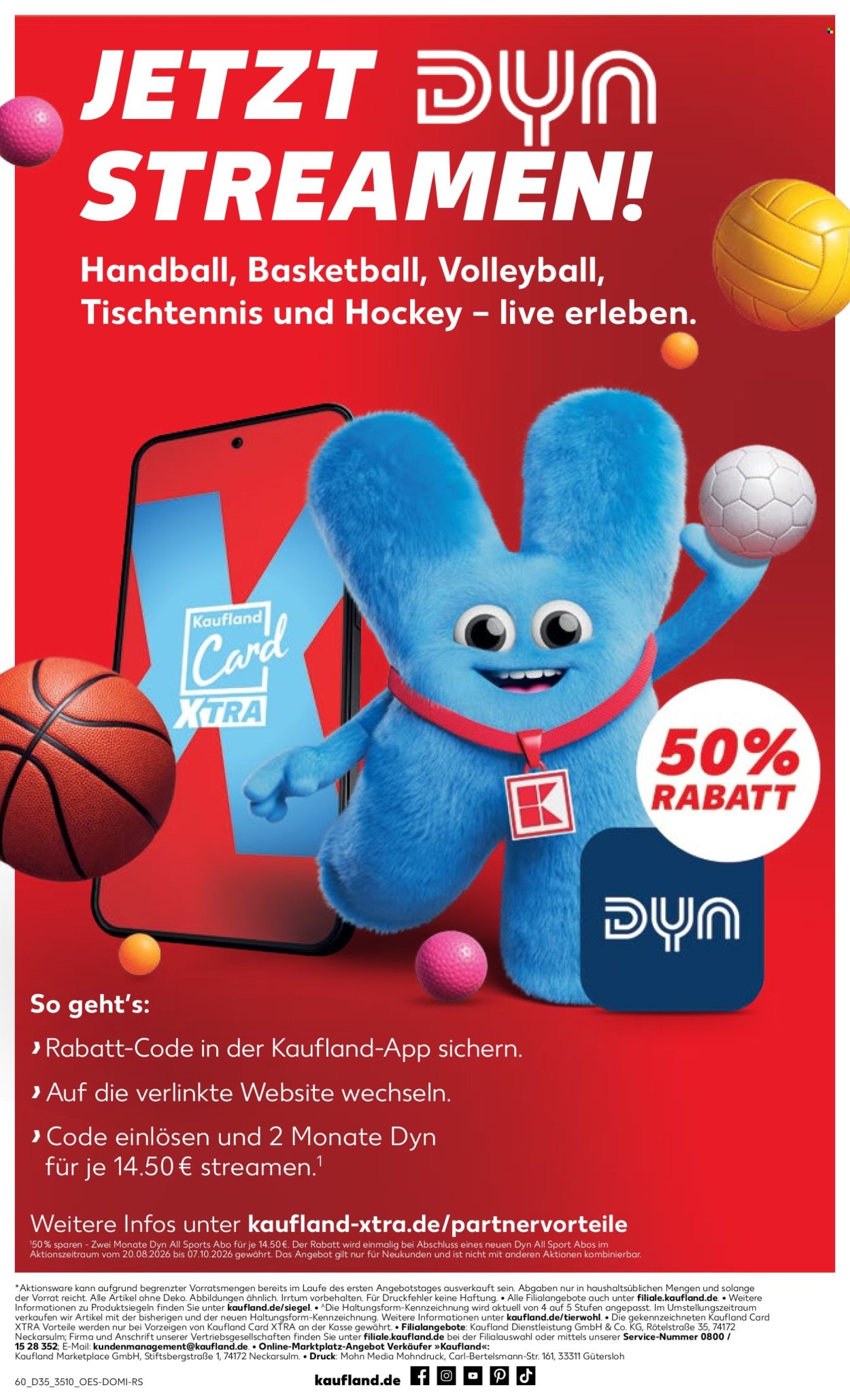Kaufland Prospekte  - 27.8.2026 - 2.9.2026. Seite 60