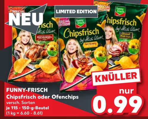 FUNNY-FRISCH Chipsfrisch oder Ofenchips