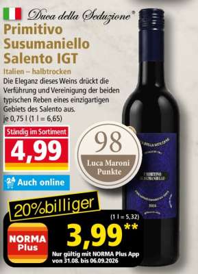 Primitivo Susumaniello Salento IGT