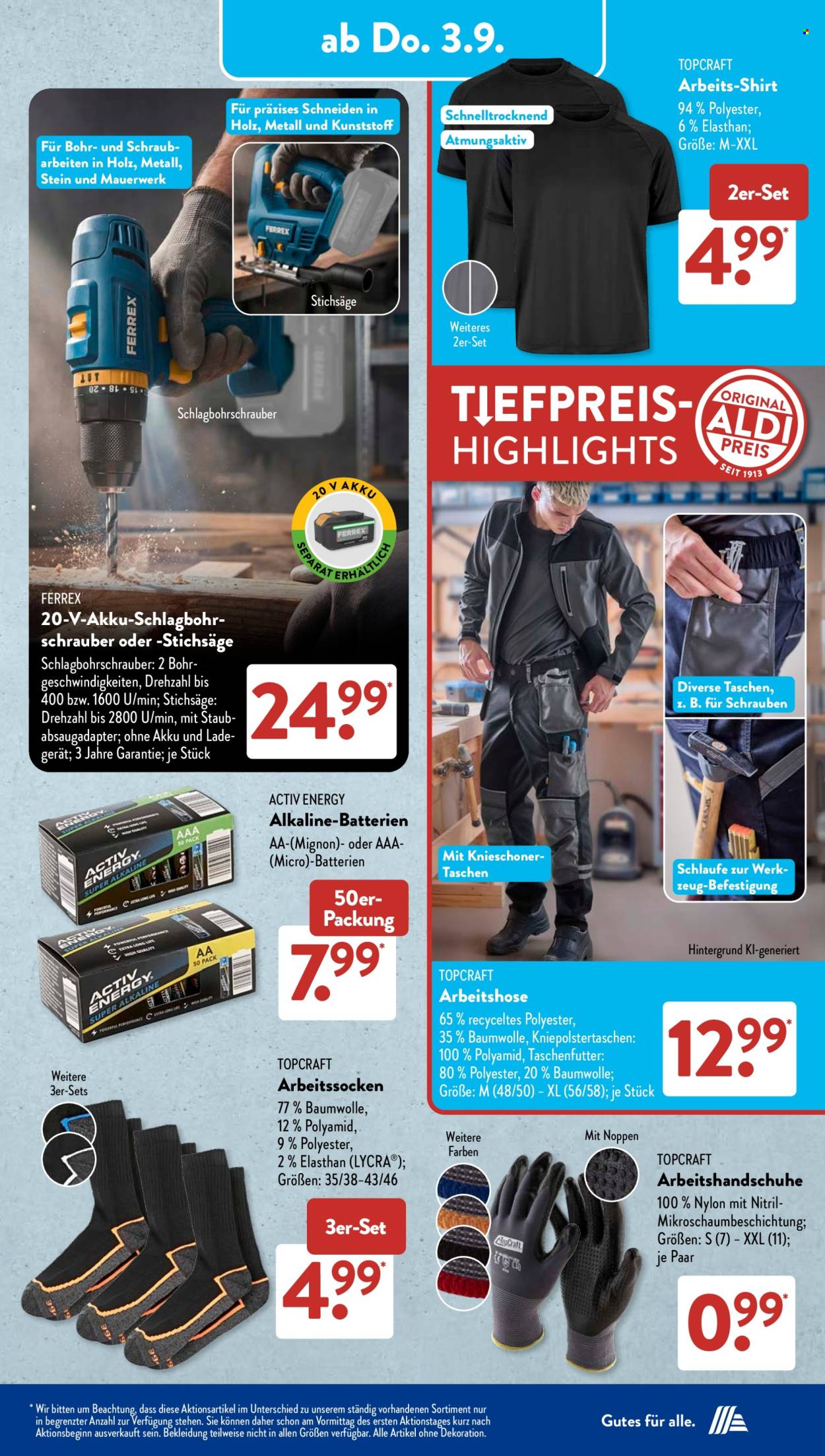 ALDI SÜD Prospekte  - 31.8.2026 - 5.9.2026. Seite 20