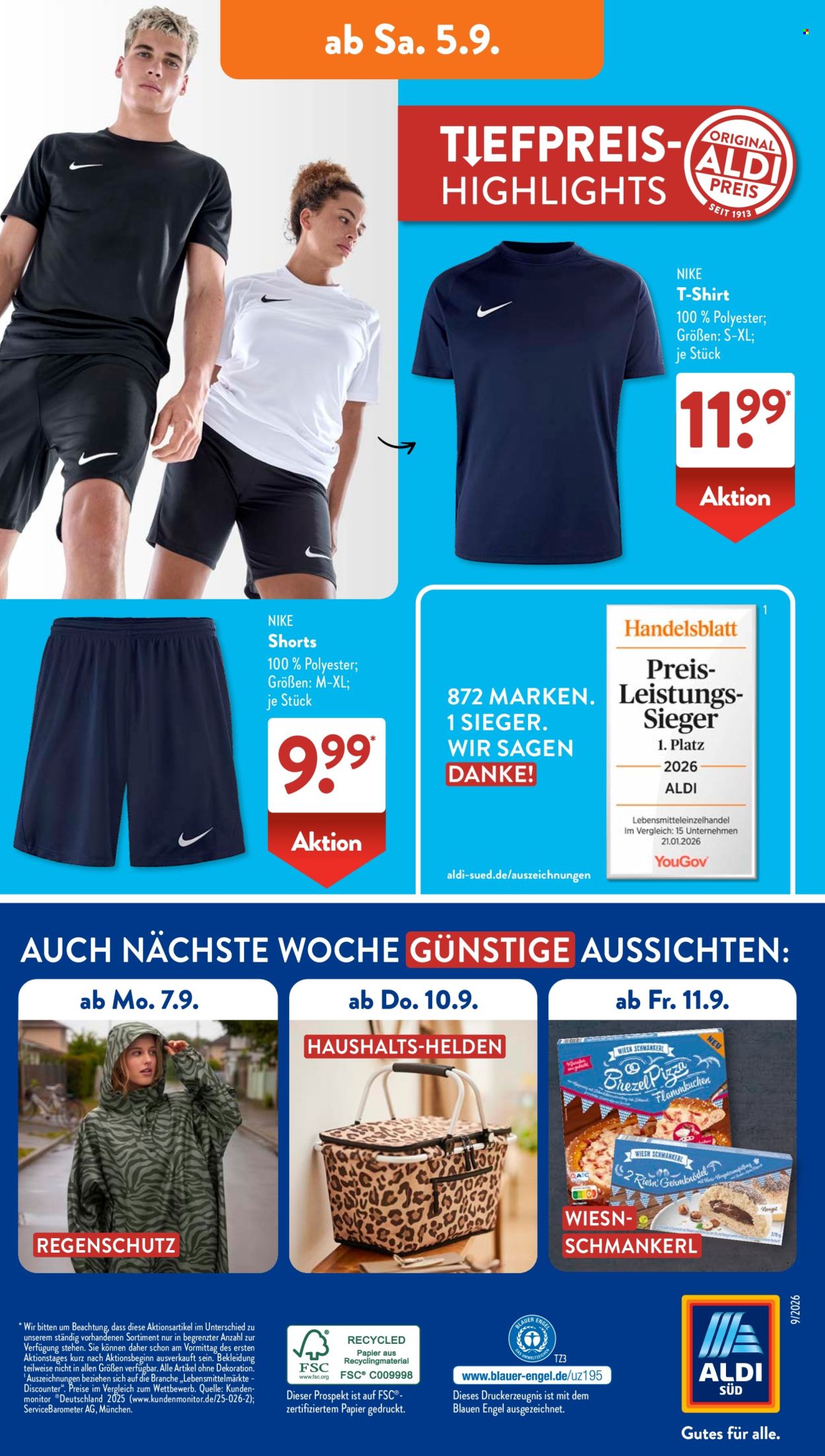 ALDI SÜD Prospekte  - 31.8.2026 - 5.9.2026. Seite 25