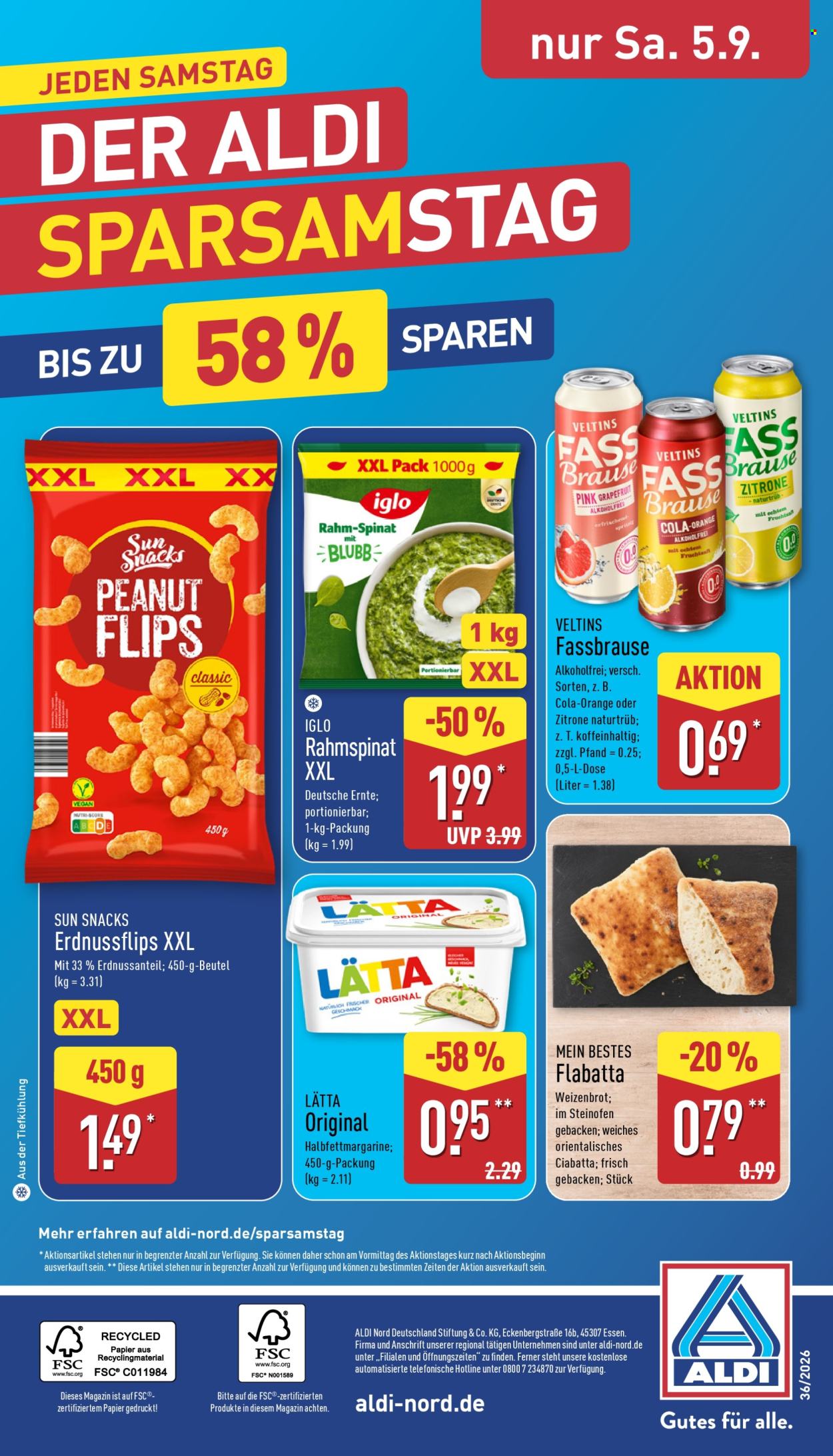 ALDI Nord Prospekte  - 31.8.2026 - 5.9.2026. Seite 32