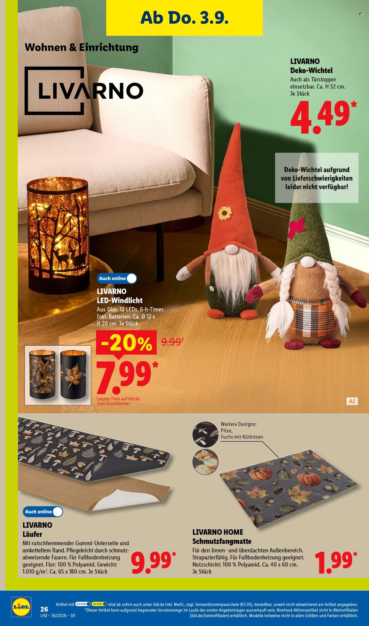 Lidl Prospekte  - 31.8.2026 - 5.9.2026. Seite 44