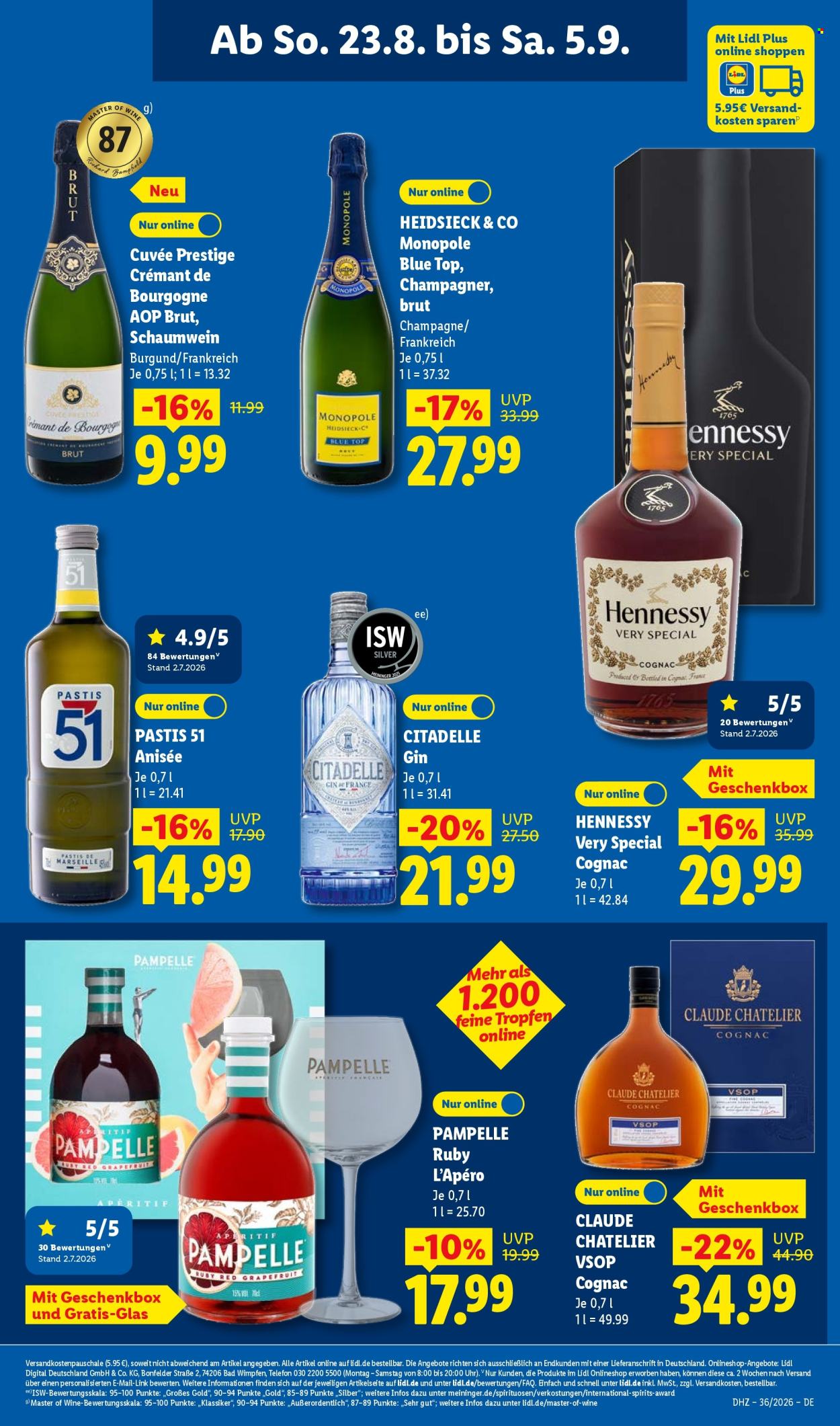 Lidl Prospekte  - 31.8.2026 - 5.9.2026. Seite 63