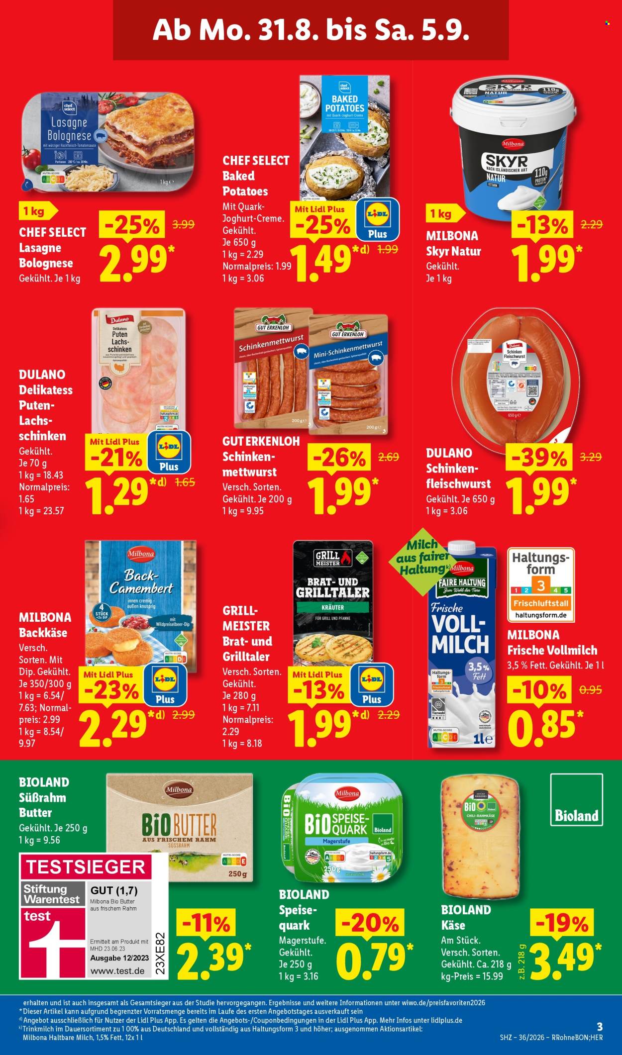 Lidl Prospekte  - 31.8.2026 - 5.9.2026. Seite 3