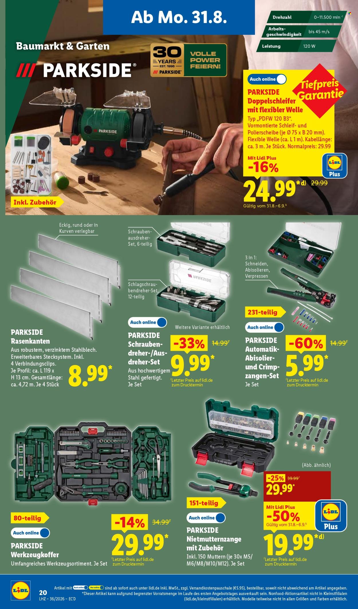 Lidl Prospekte  - 31.8.2026 - 5.9.2026. Seite 36