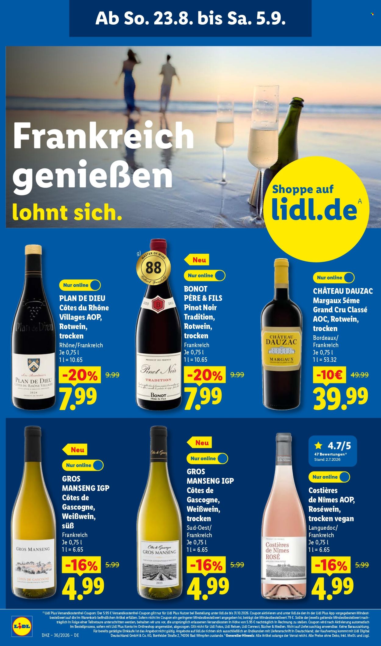 Lidl Prospekte  - 31.8.2026 - 5.9.2026. Seite 62